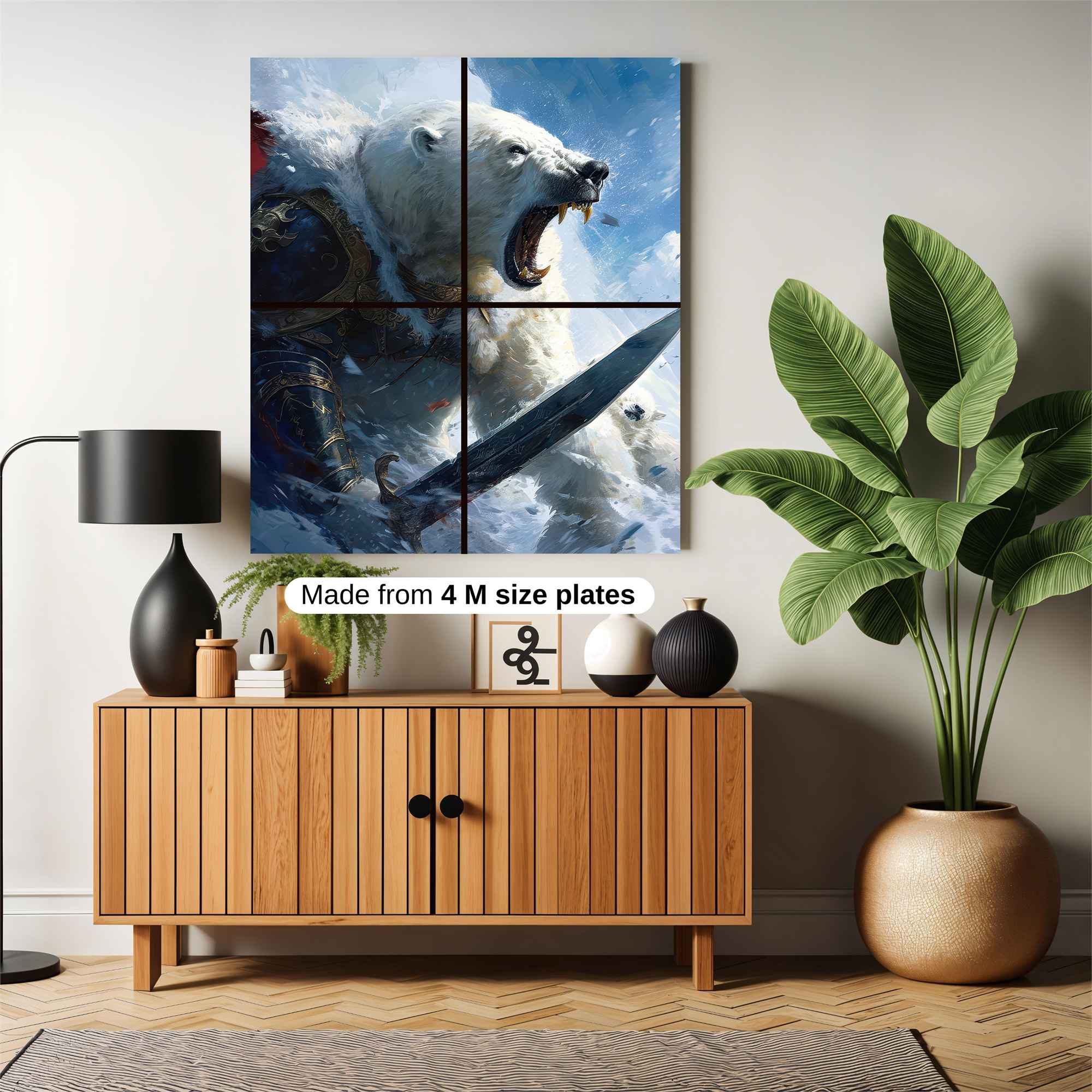 Polar Warrior Safe Wall Magnetic / M