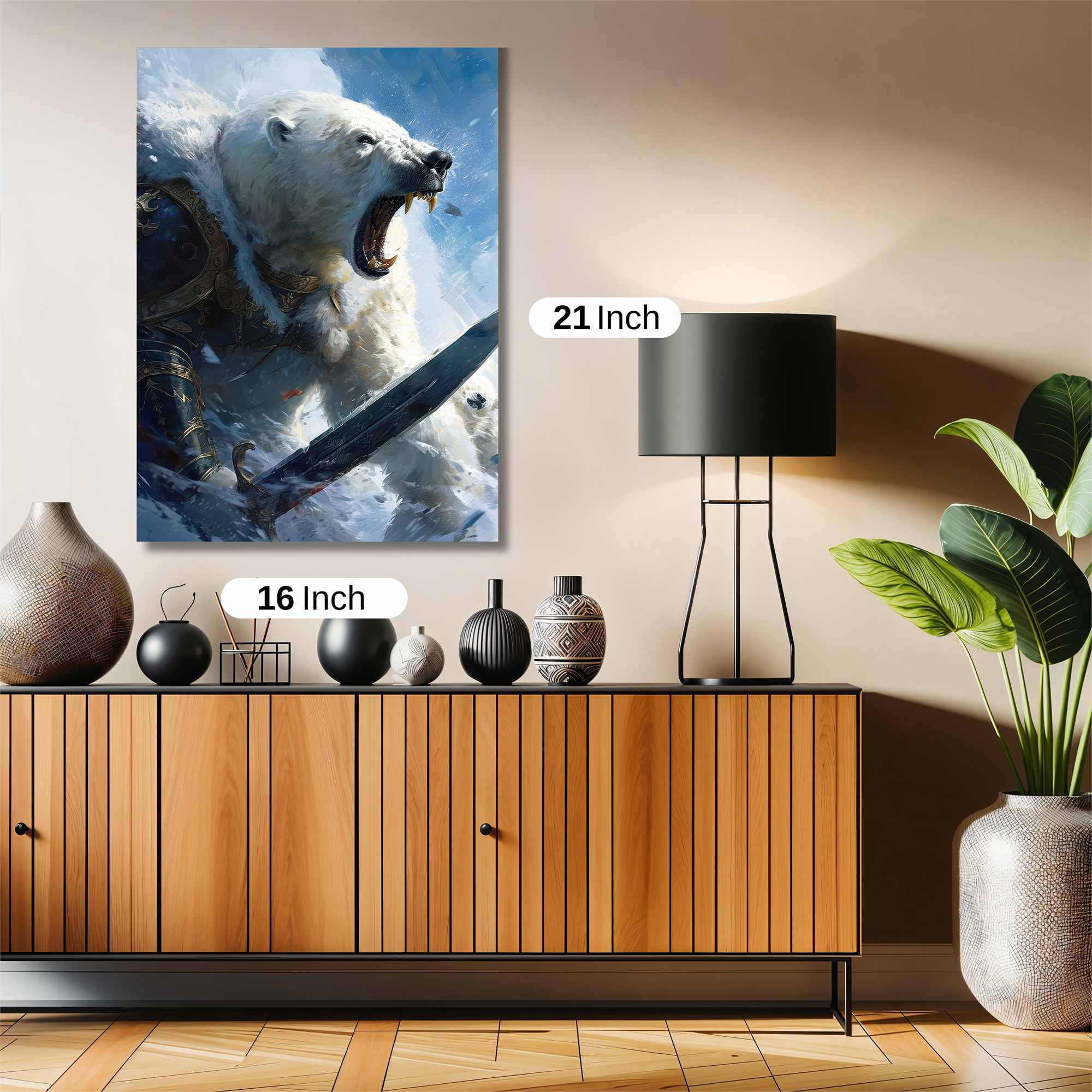 Polar Warrior Safe Wall Magnetic / M