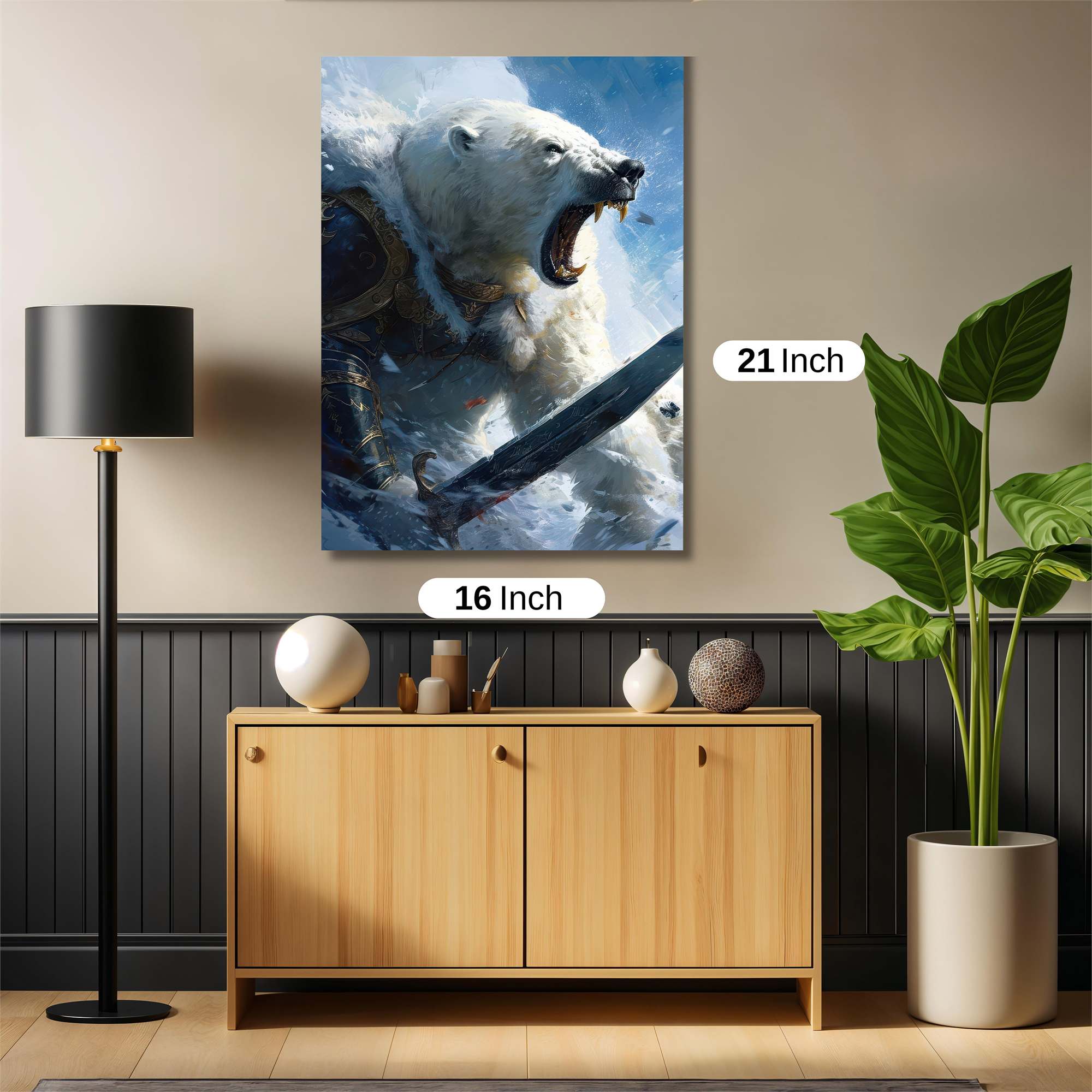 Polar Warrior Safe Wall Magnetic / M