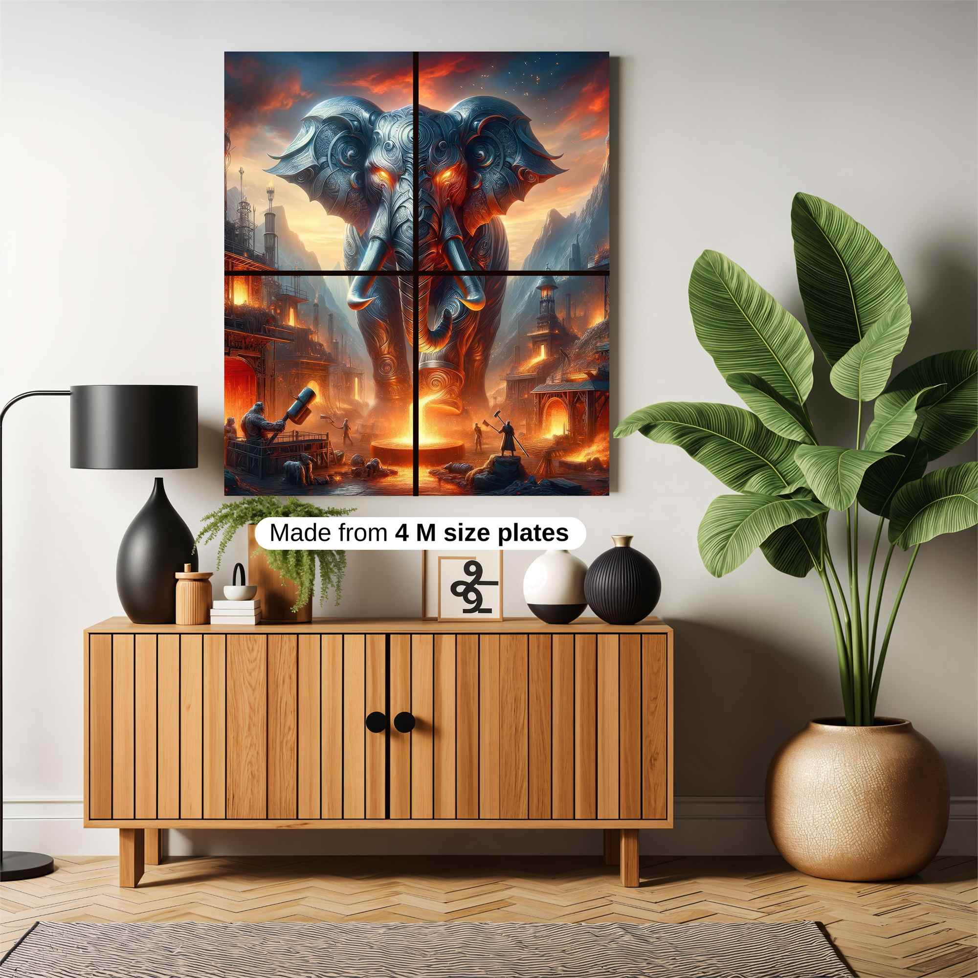 Golem Forge Safe Wall Magnetic / M