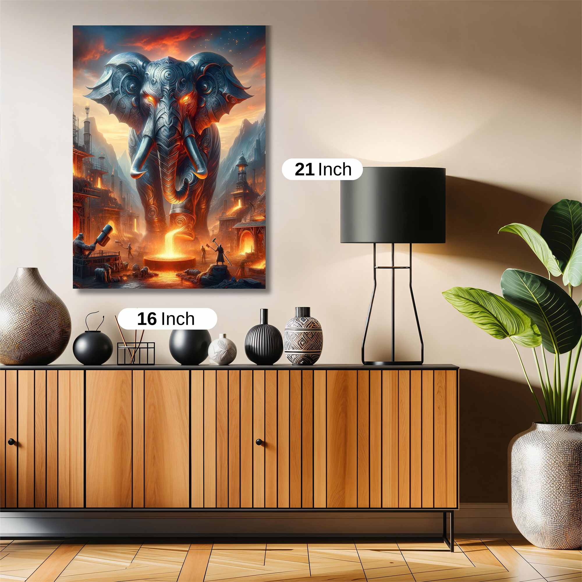 Golem Forge Safe Wall Magnetic / M