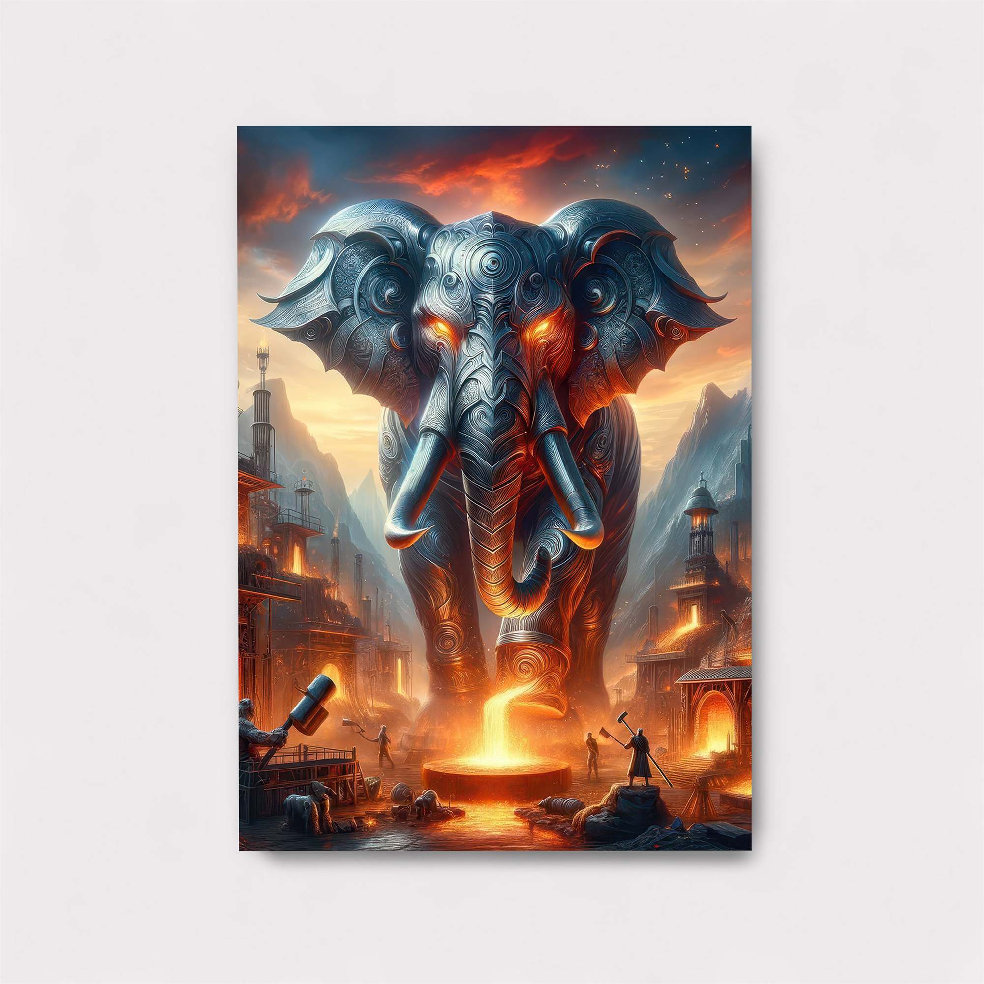 Golem Forge Safe Wall Magnetic / M