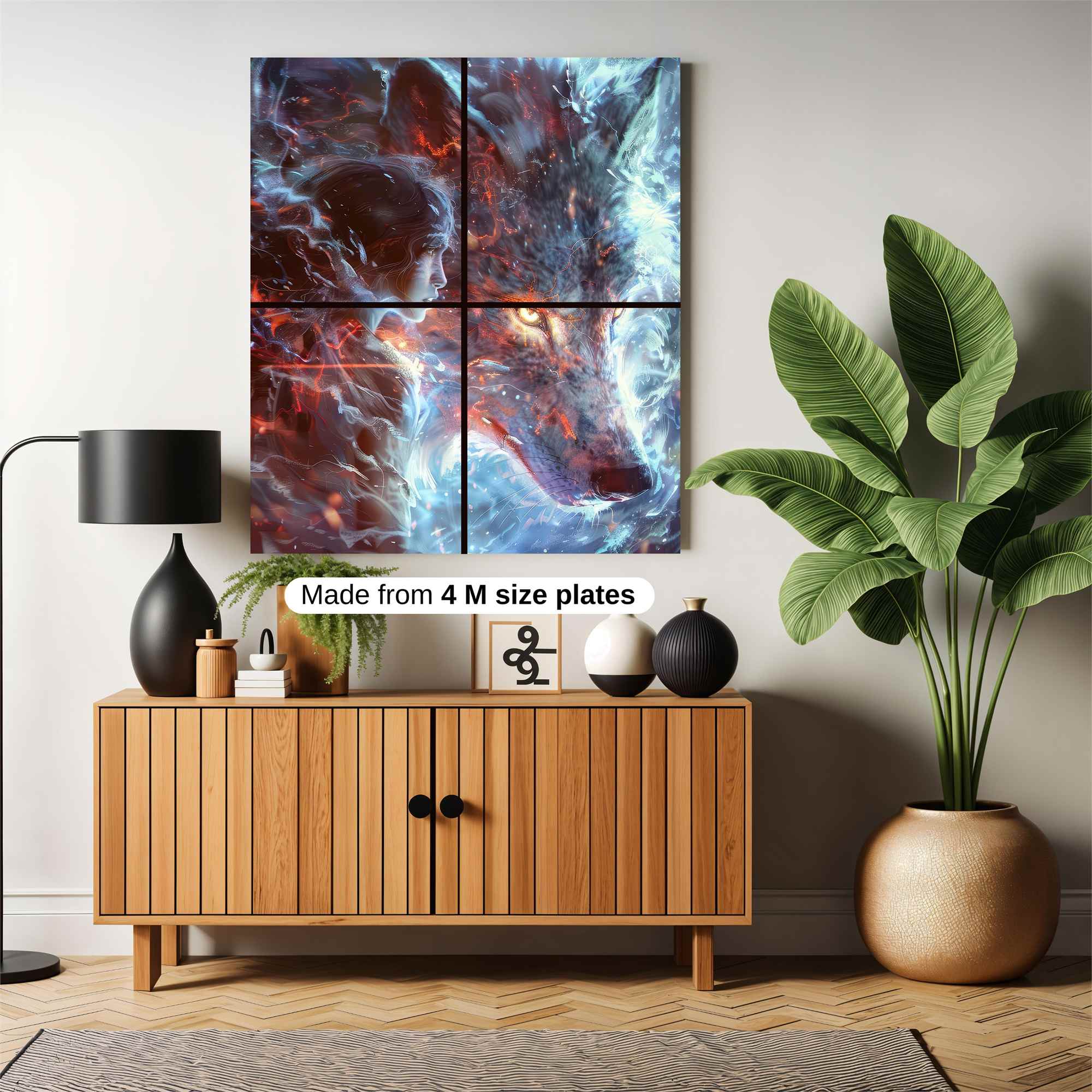 Wolf Whisper Safe Wall Magnetic / M