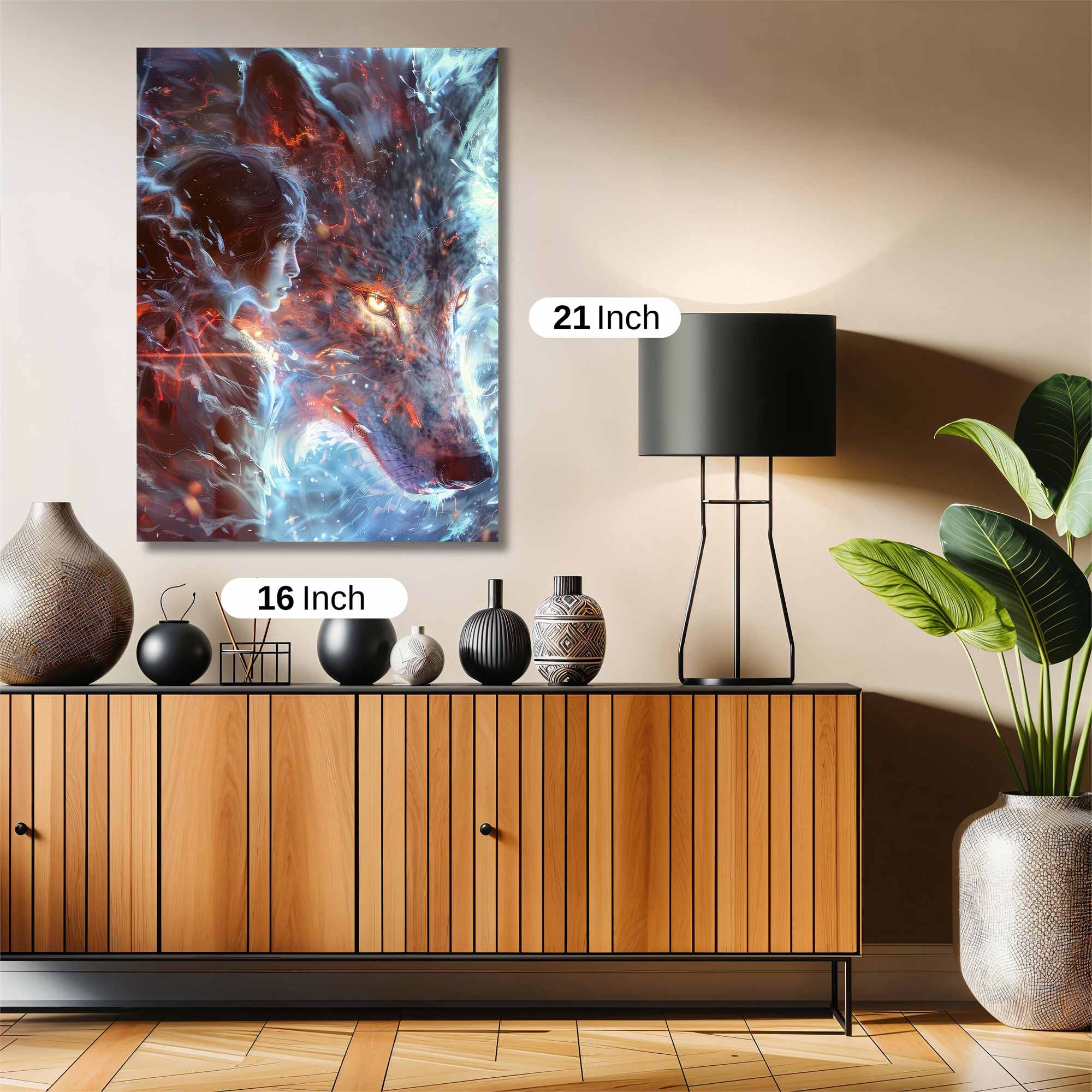 Wolf Whisper Safe Wall Magnetic / M