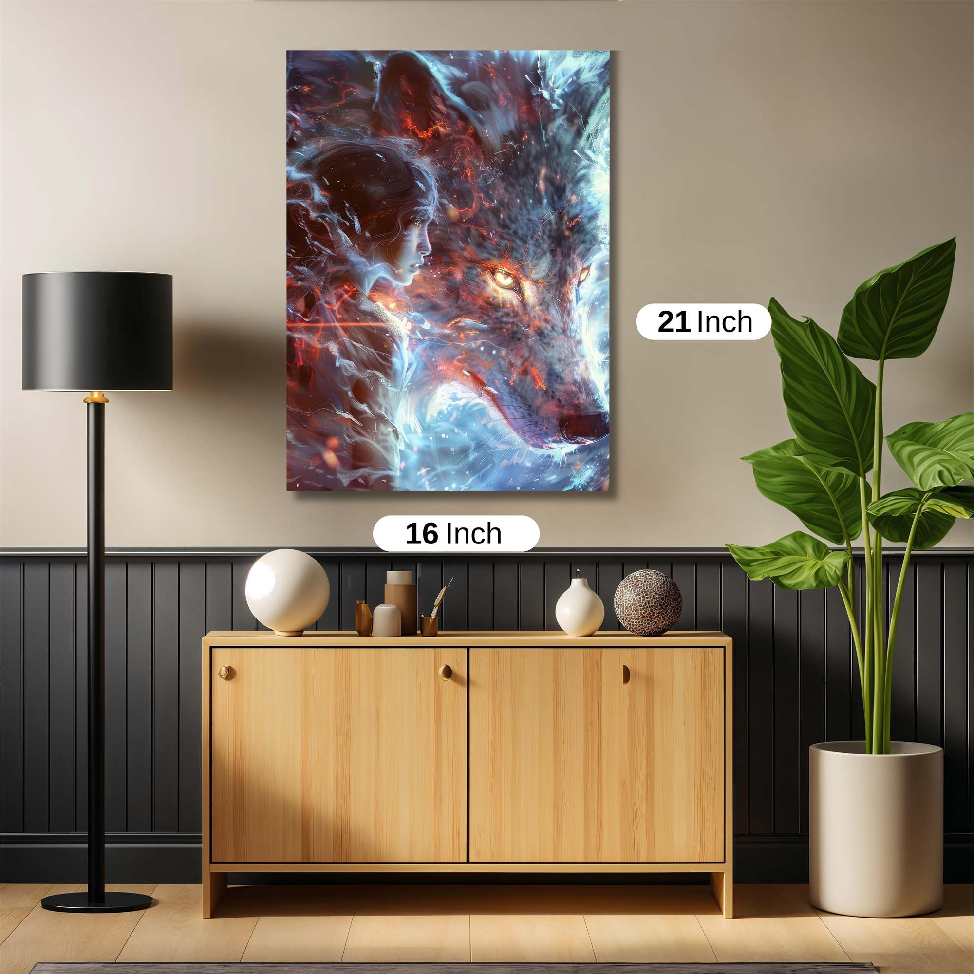 Wolf Whisper Safe Wall Magnetic / M