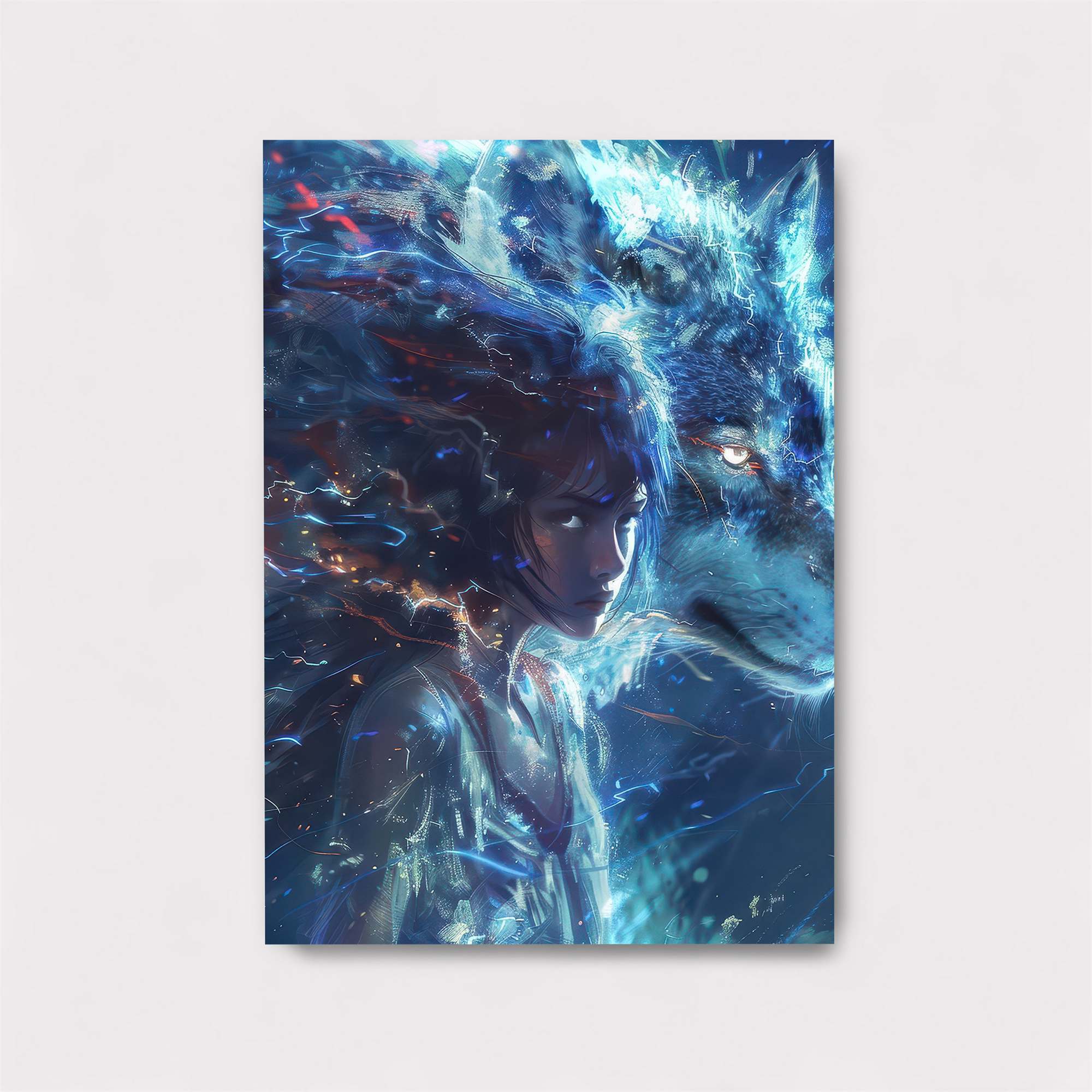 Wolf Spirit Safe Wall Magnetic / M