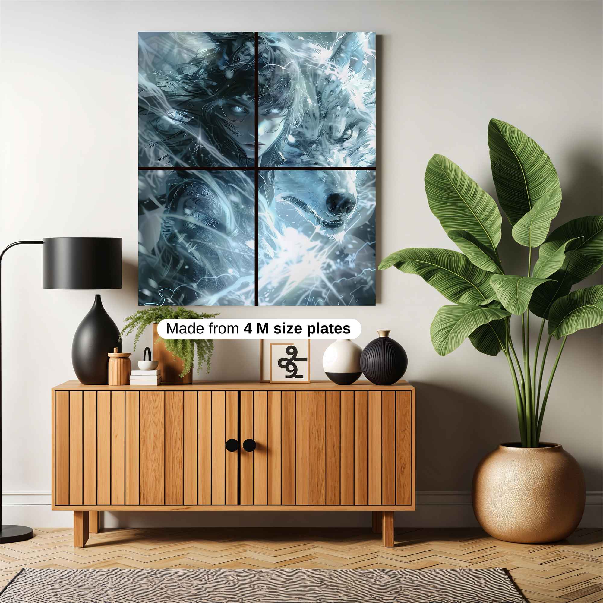 Wolf Enigma Safe Wall Magnetic / M