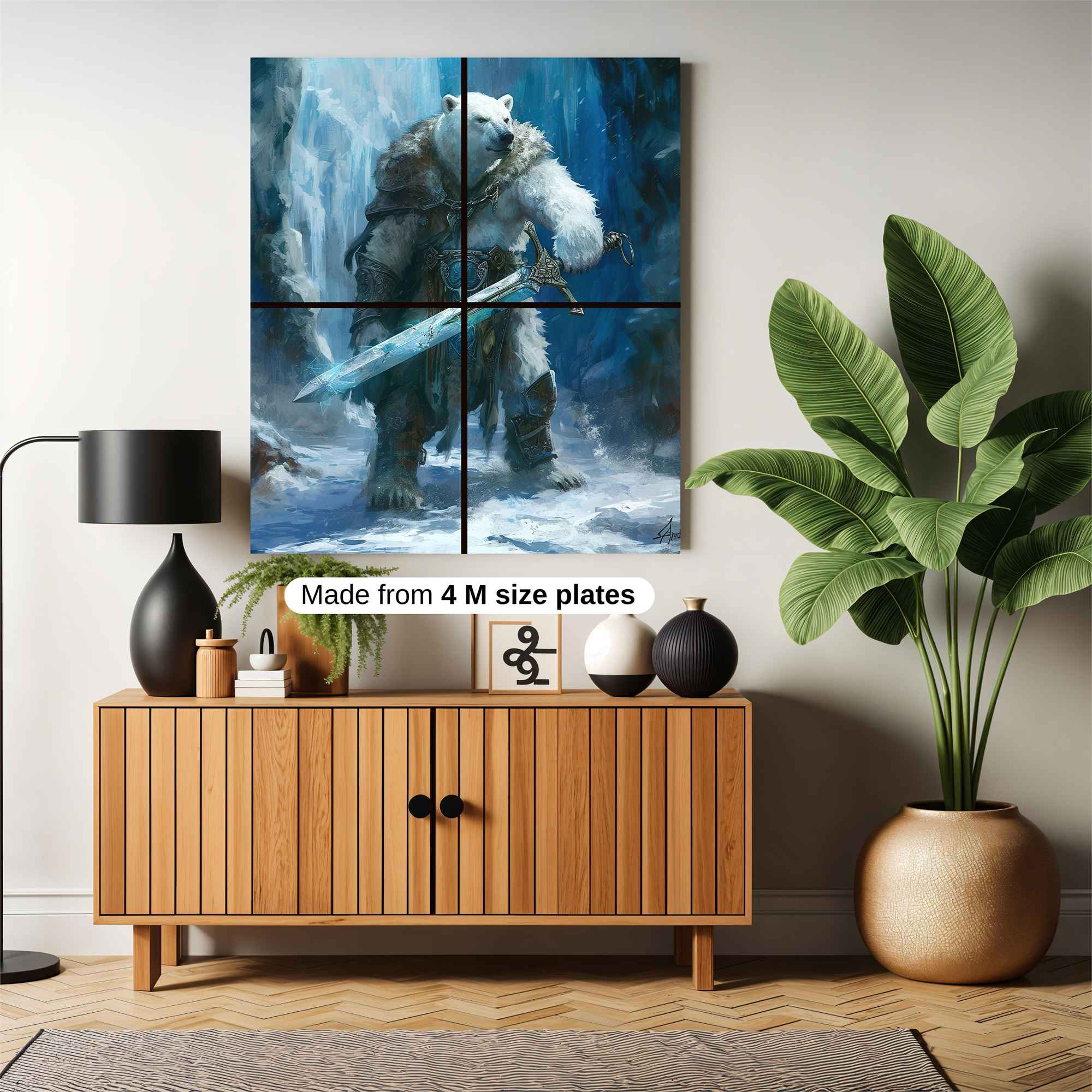 Polar Warrior Safe Wall Magnetic / M