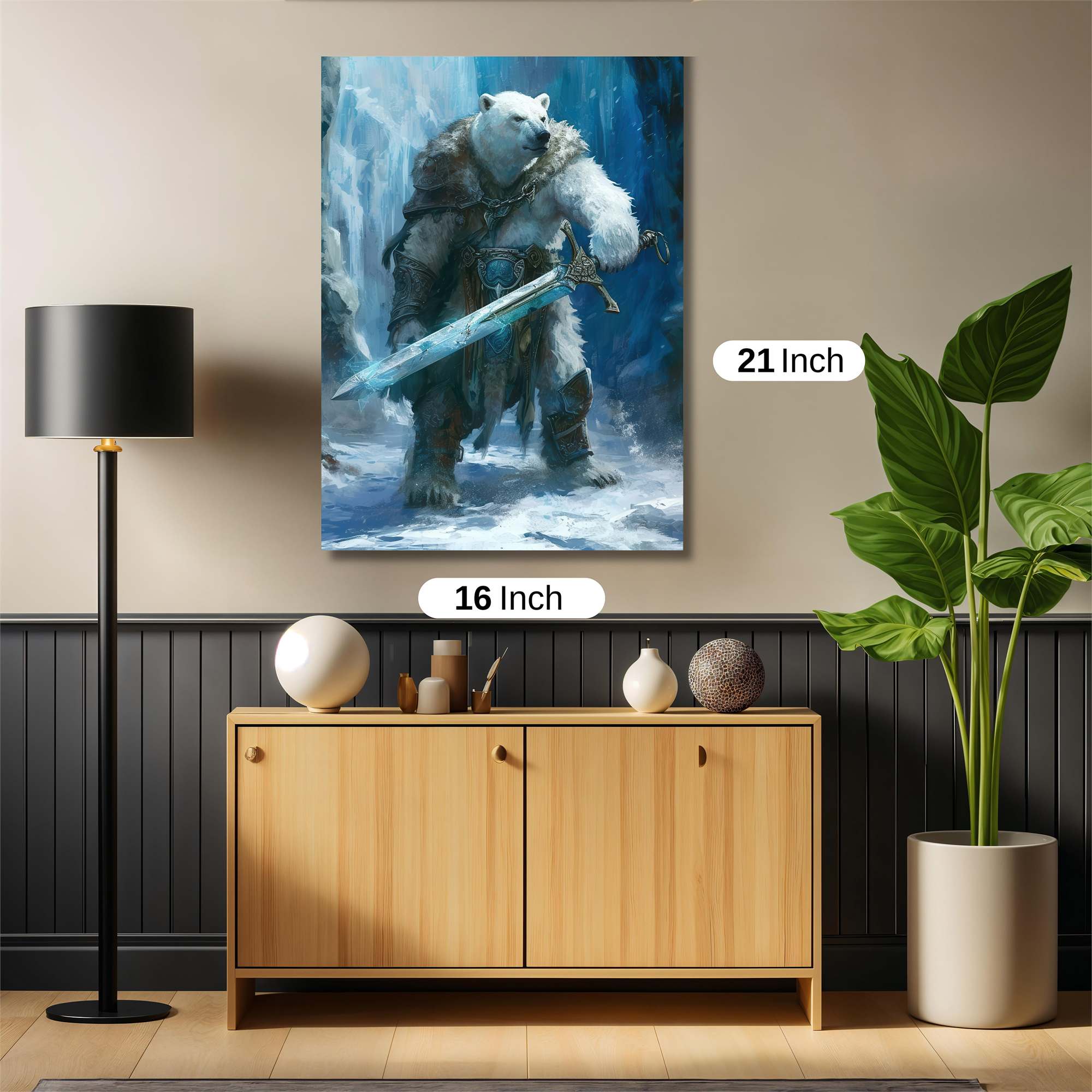 Polar Warrior Safe Wall Magnetic / M