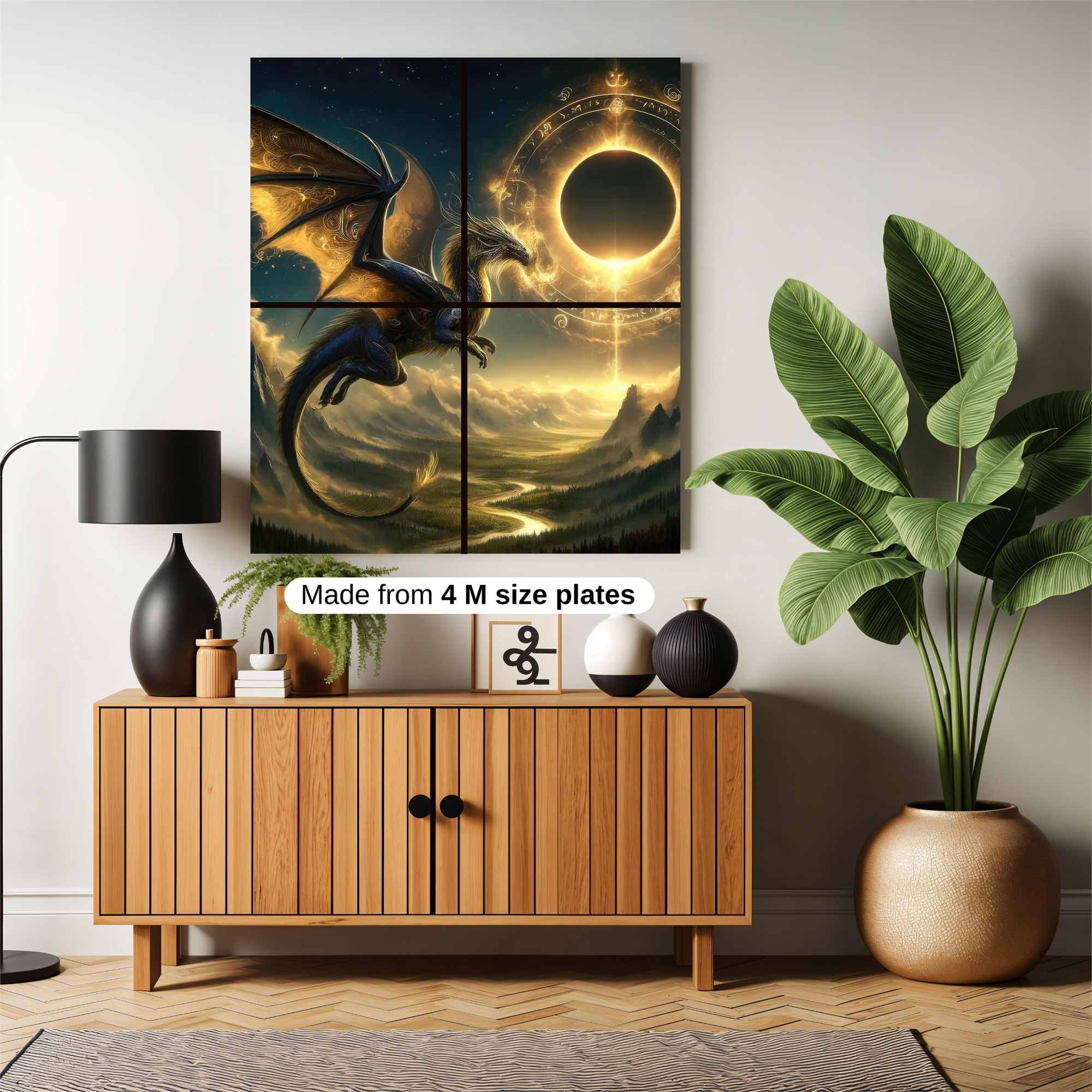 Dragon Eclipse Safe Wall Magnetic / M