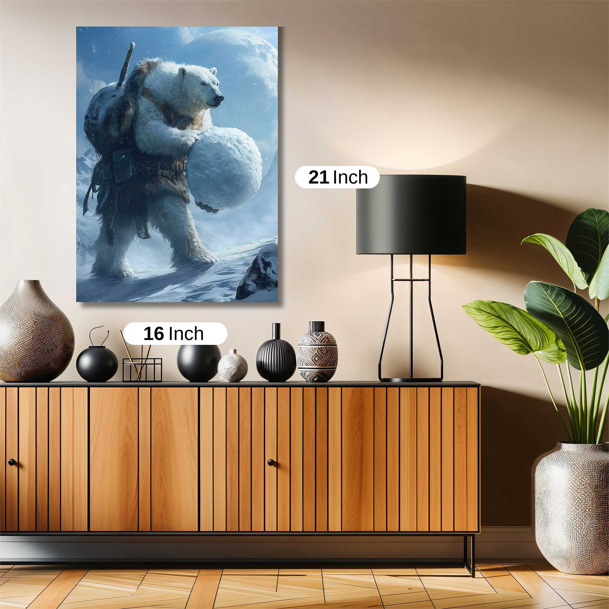 Polar Wanderer Safe Wall Magnetic / M