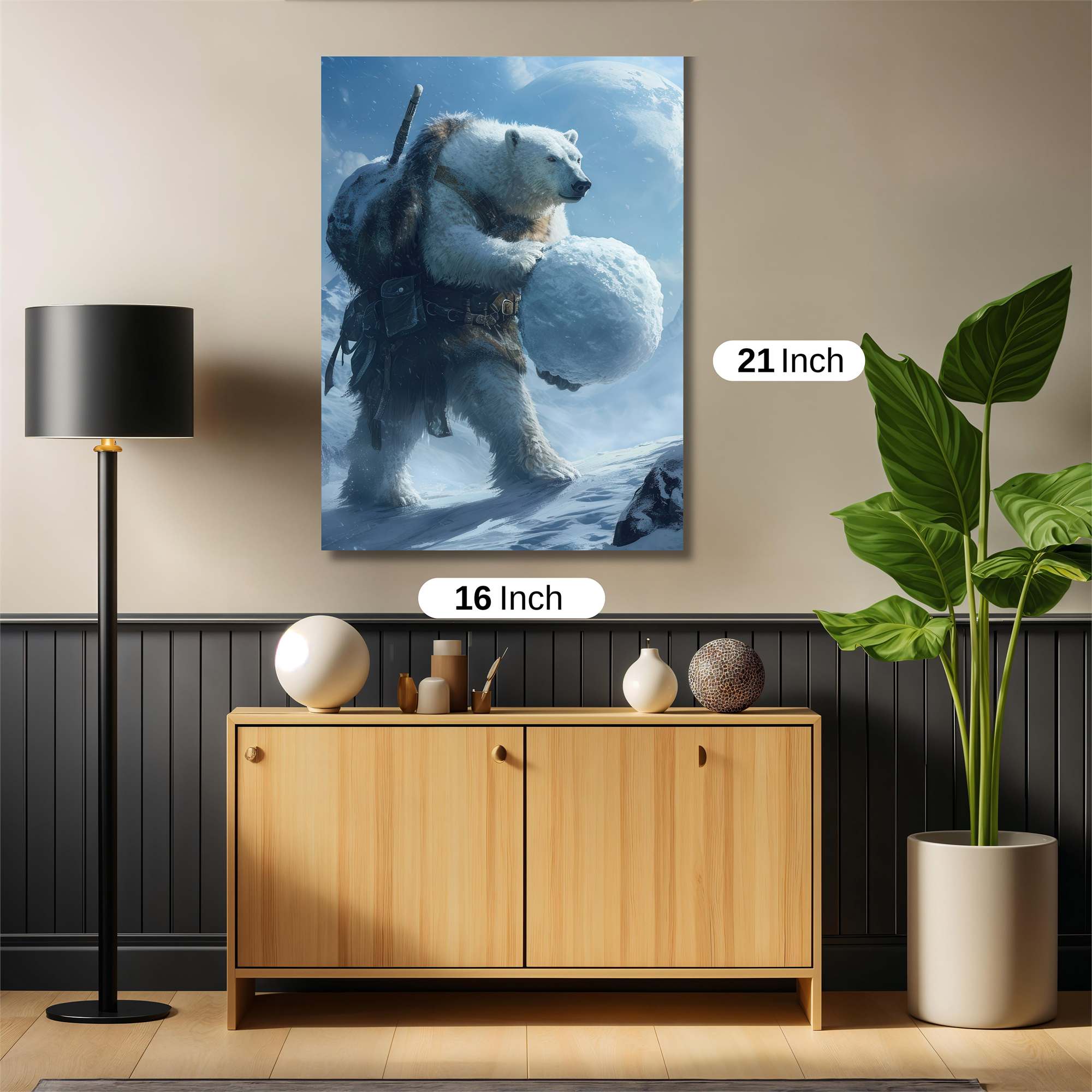 Polar Wanderer Safe Wall Magnetic / M