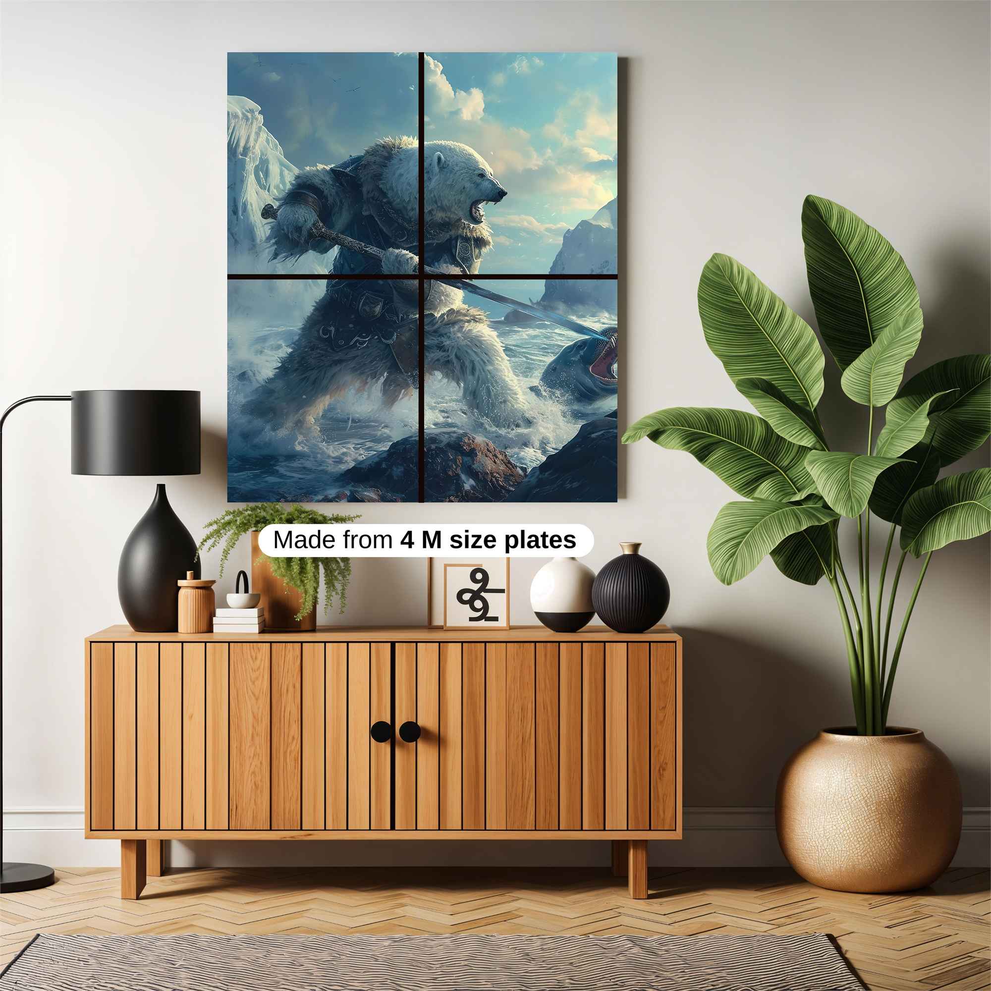 Polar Warrior Safe Wall Magnetic / M