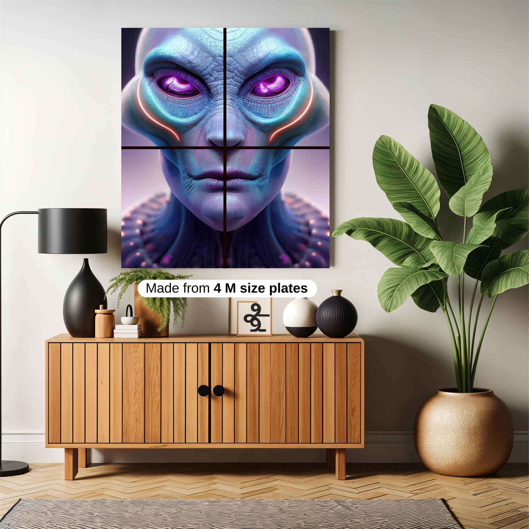 Alien Enigma Safe Wall Magnetic / M