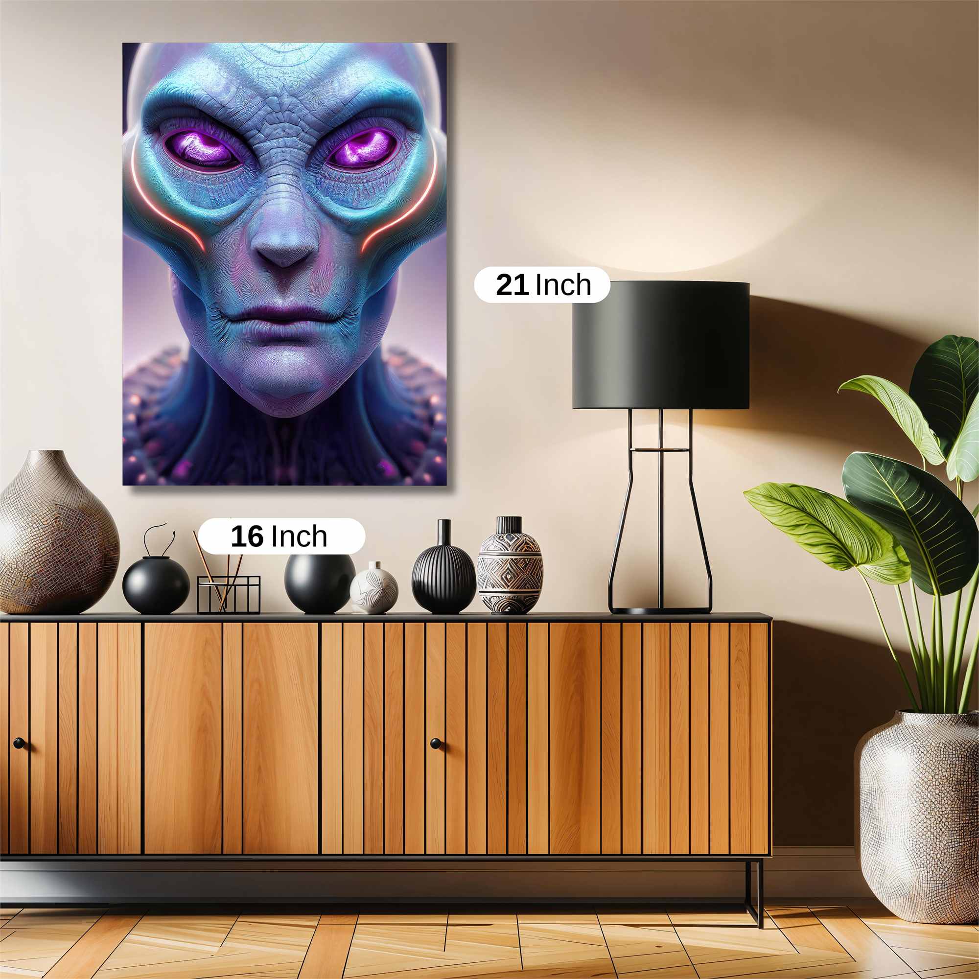 Alien Enigma Safe Wall Magnetic / M