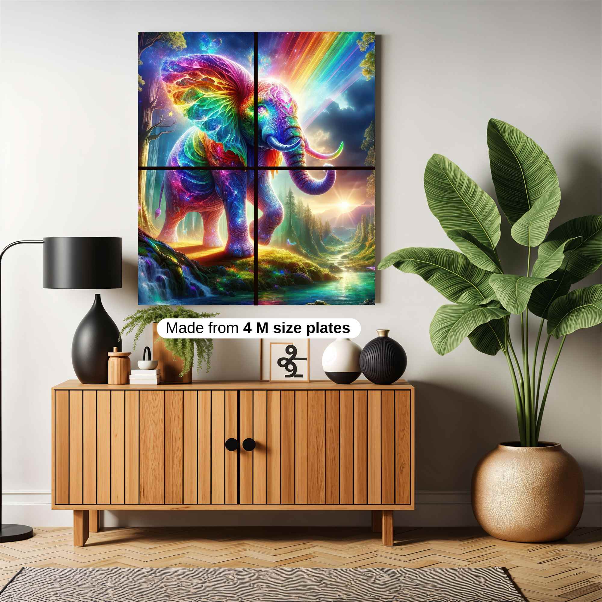 Elephant Enchantment Safe Wall Magnetic / M