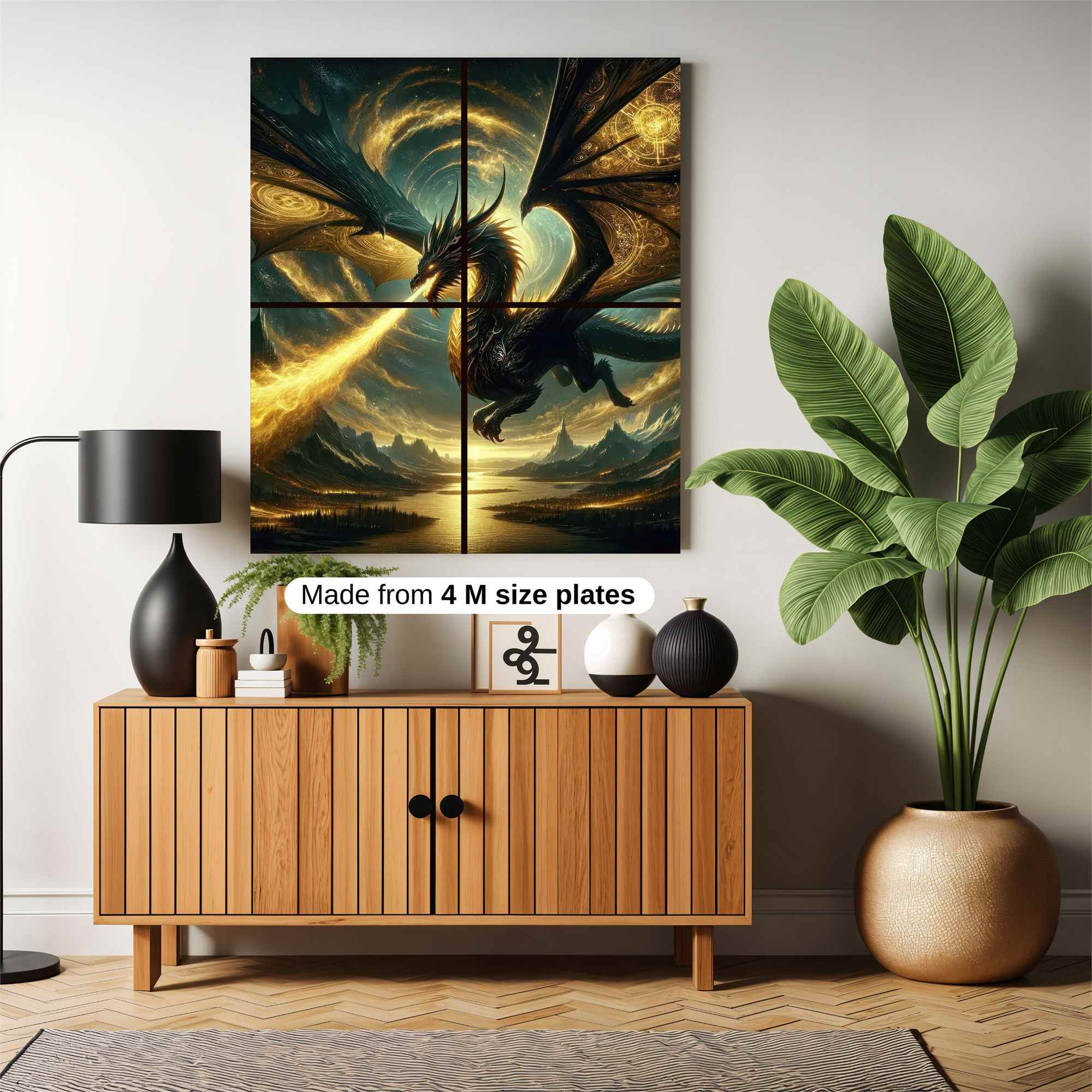 Dragon Majesty Safe Wall Magnetic / M