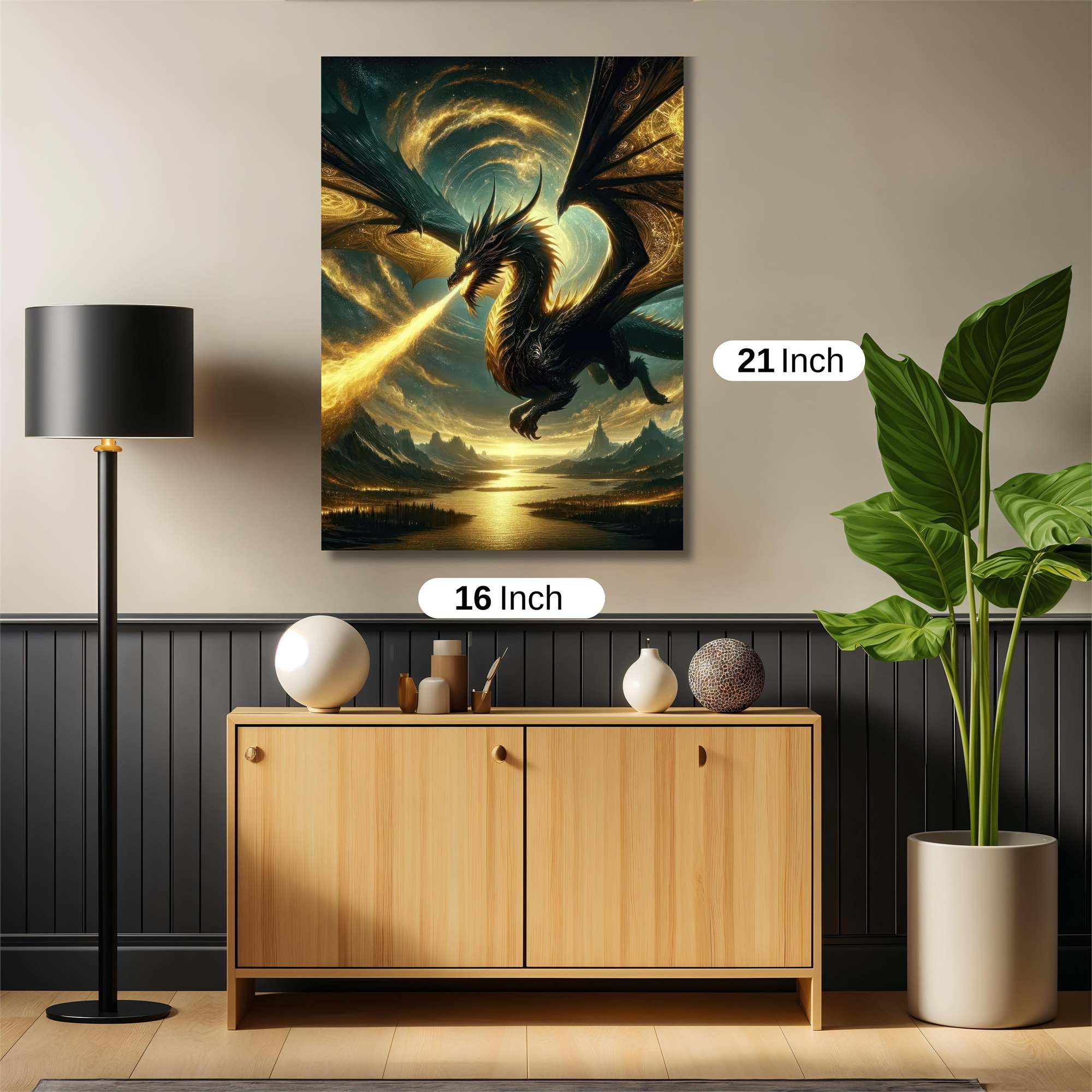 Dragon Majesty Safe Wall Magnetic / M