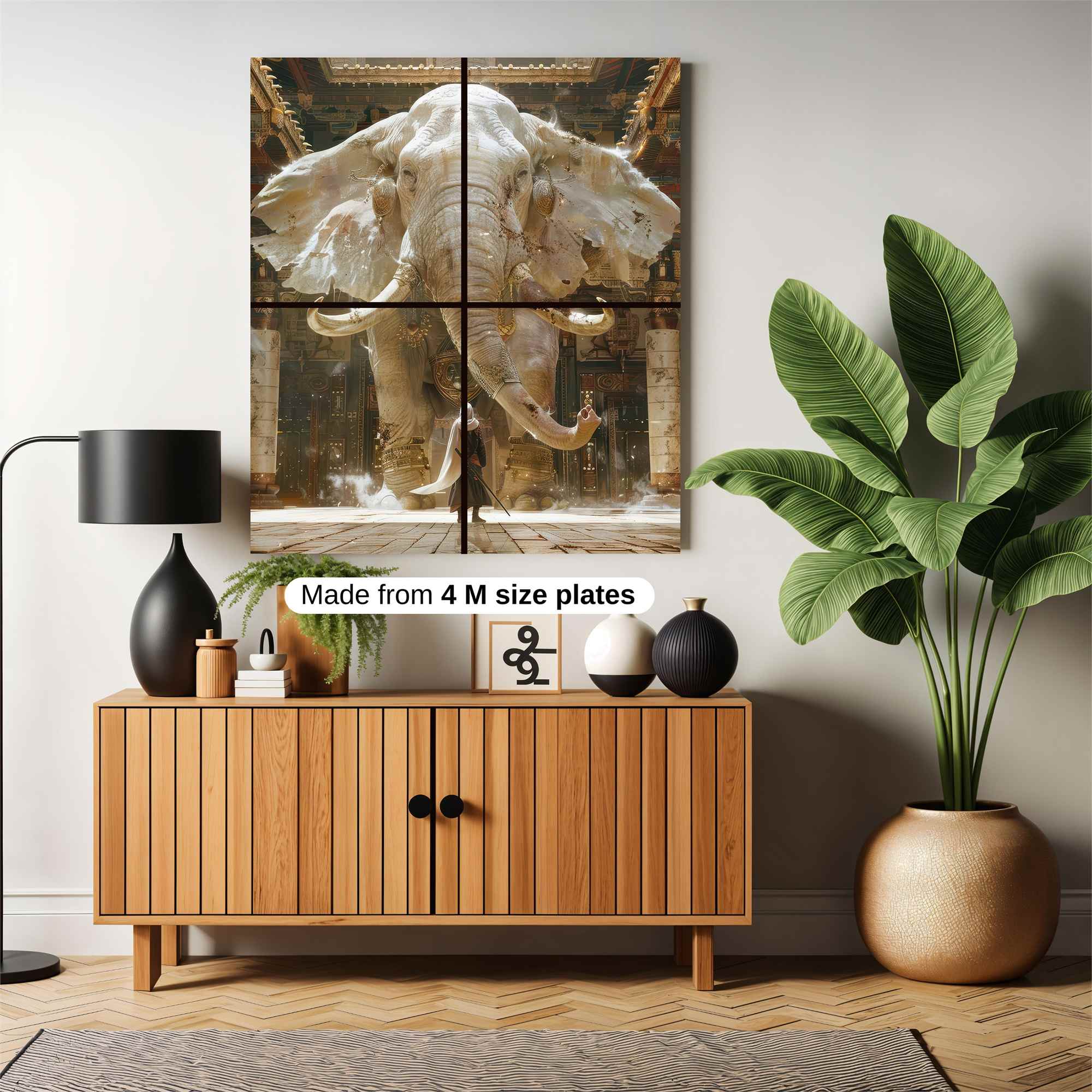 Elephant Majesty Safe Wall Magnetic / M