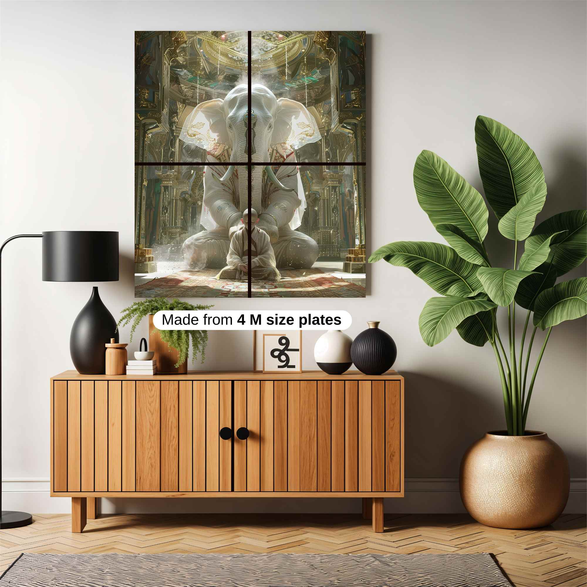 Ganesha Radiant Safe Wall Magnetic / M