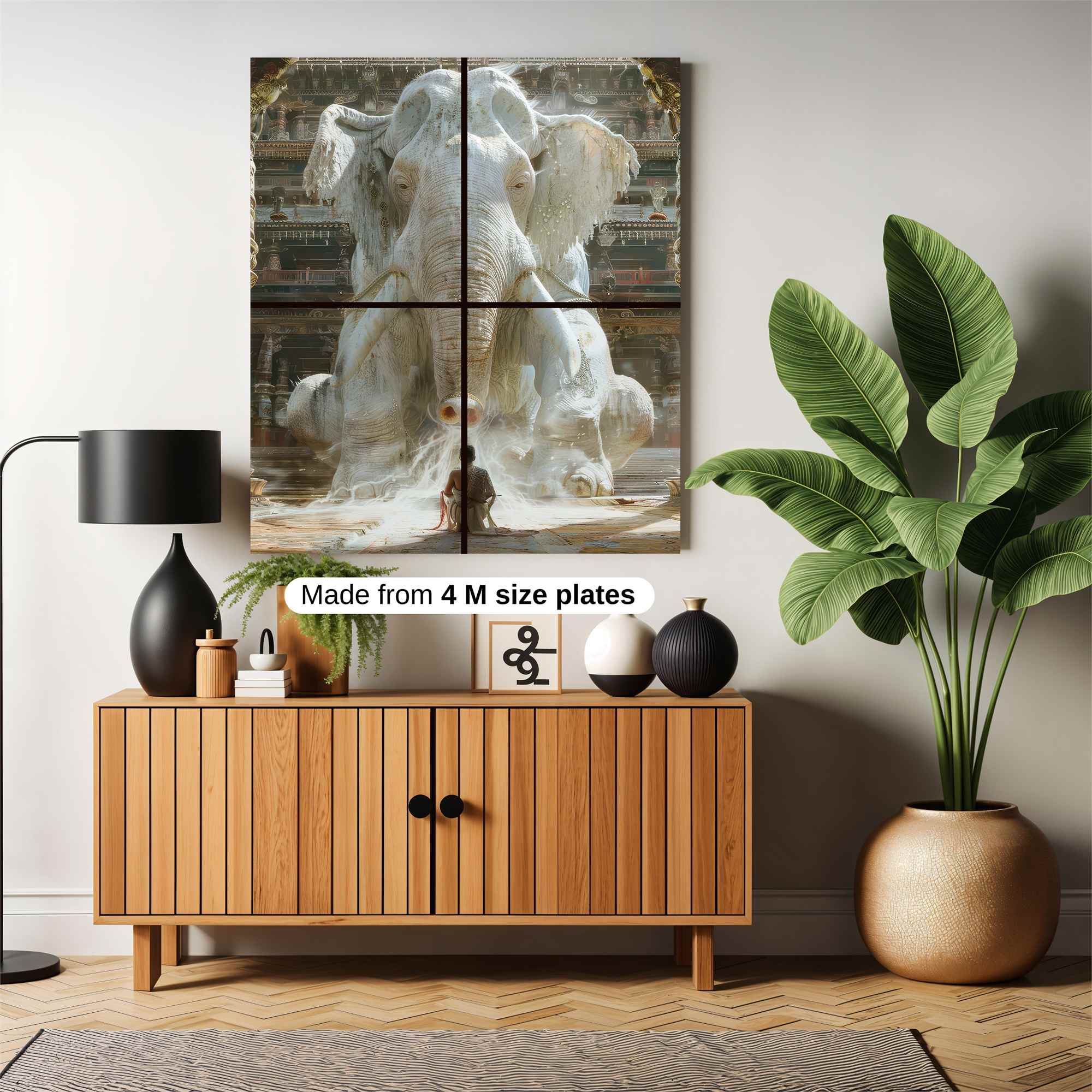 Ganesha Serene Safe Wall Magnetic / M