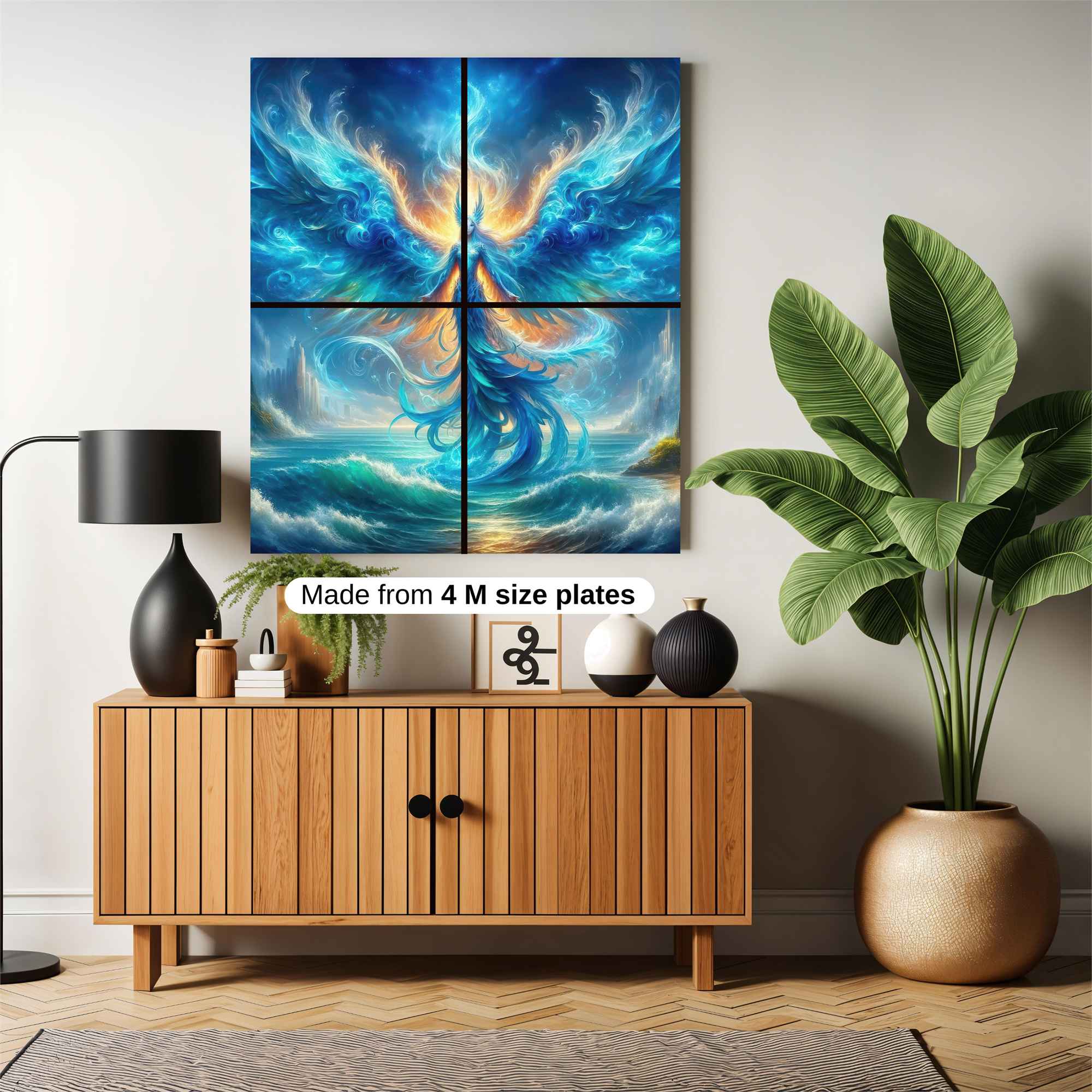 Phoenix Reborn Safe Wall Magnetic / M