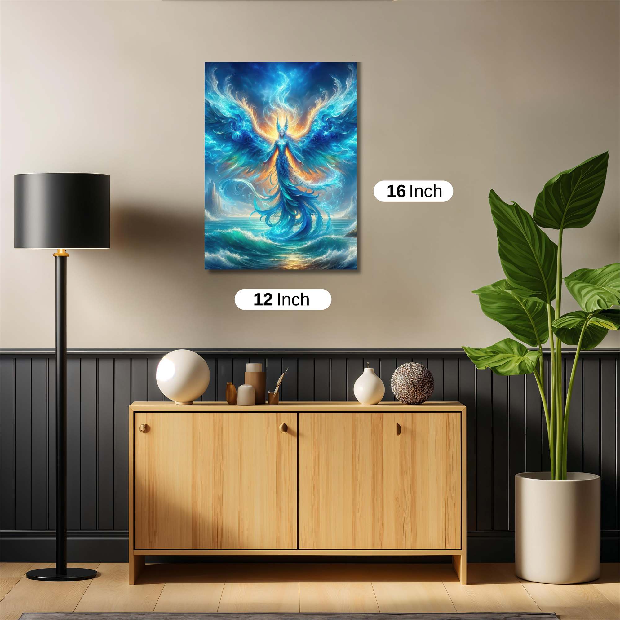 Phoenix Reborn Safe Wall Magnetic / M