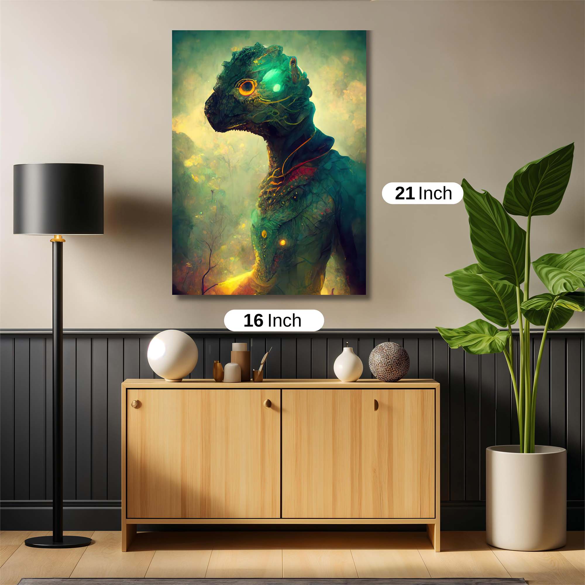 Alien Enigma Safe Wall Magnetic / M