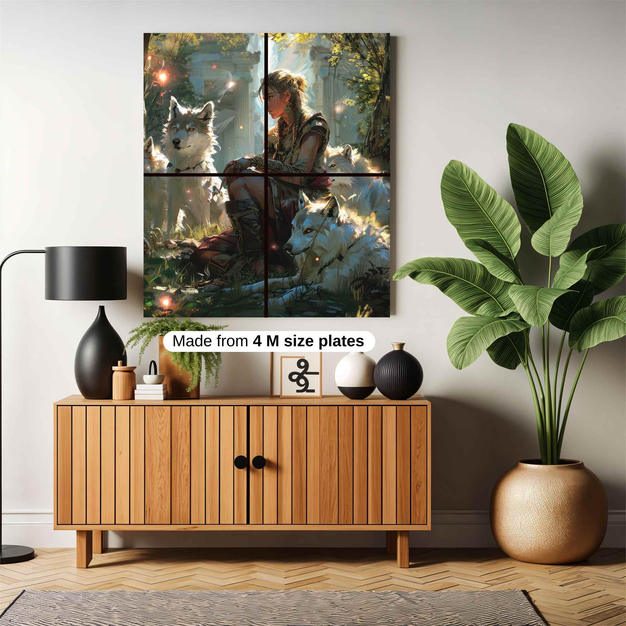 Wolf Whisperer Safe Wall Magnetic / M