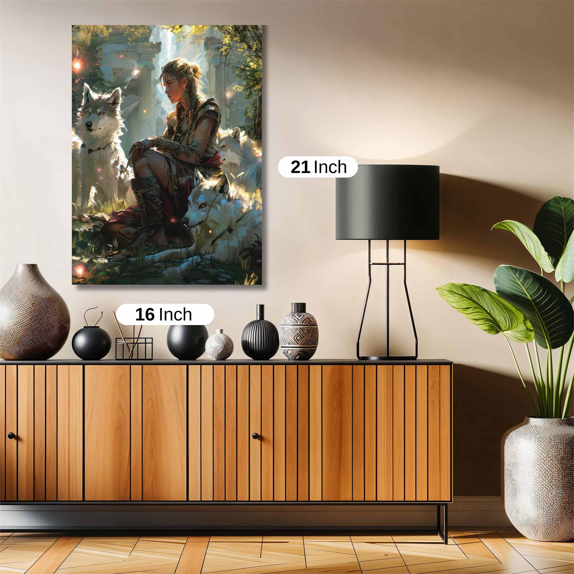 Wolf Whisperer Safe Wall Magnetic / M