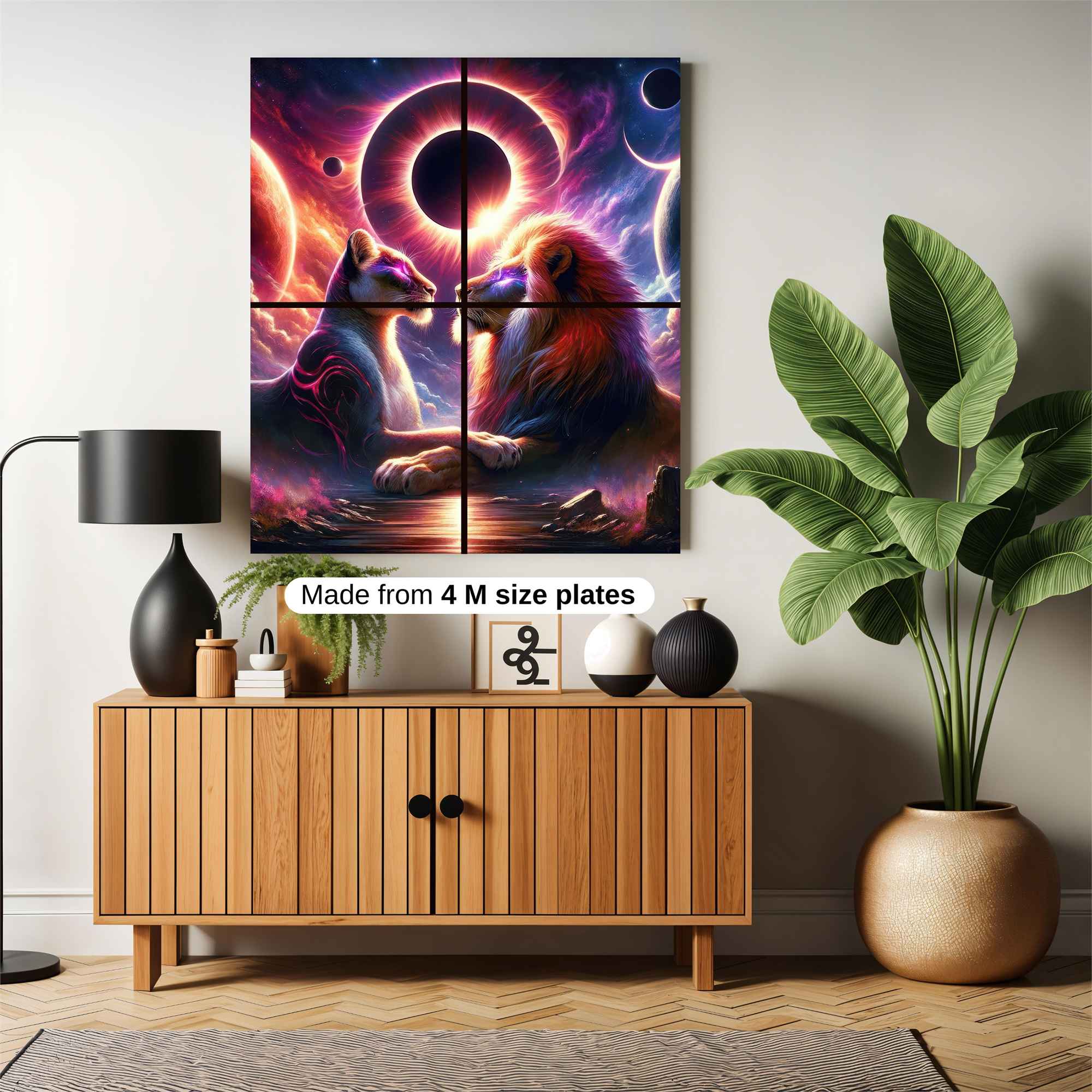 Lions Eclipse Safe Wall Magnetic / M