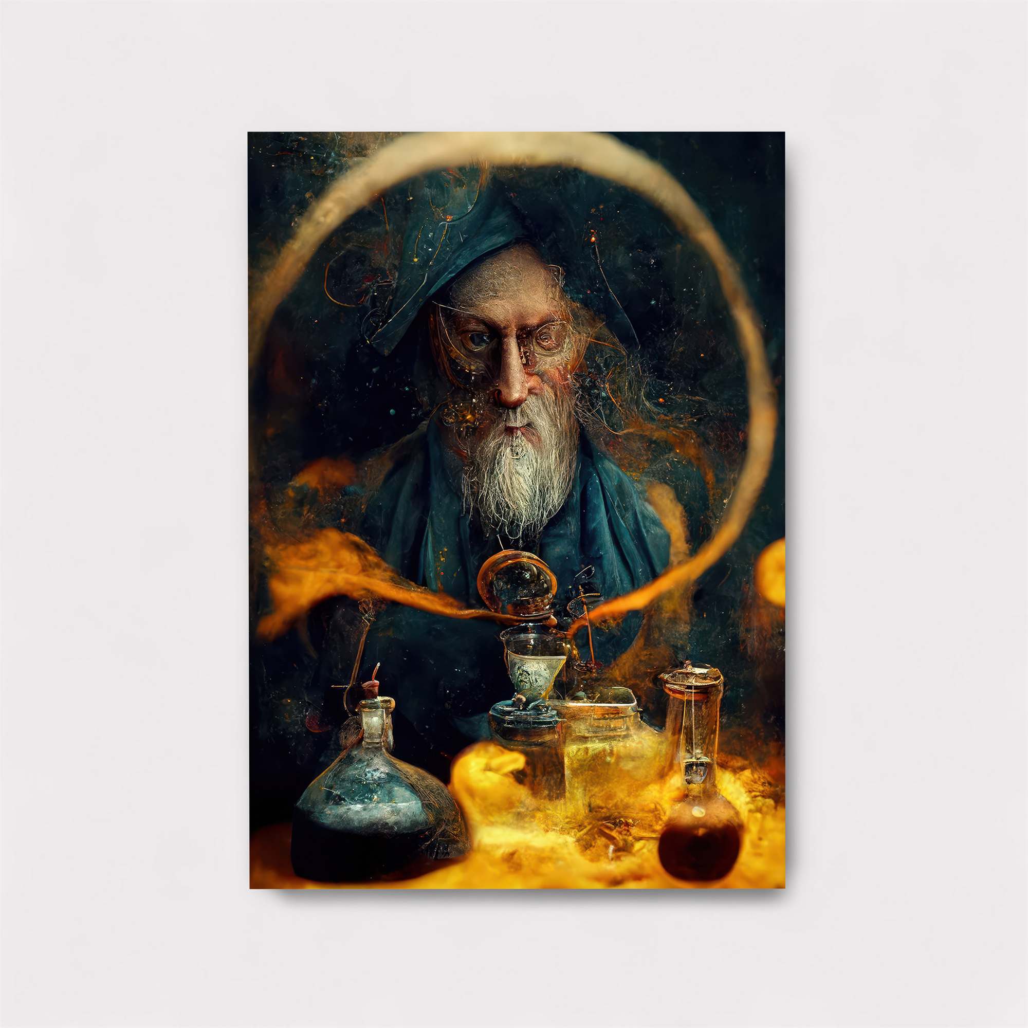 Sorcerer's Aura Safe Wall Magnetic / M