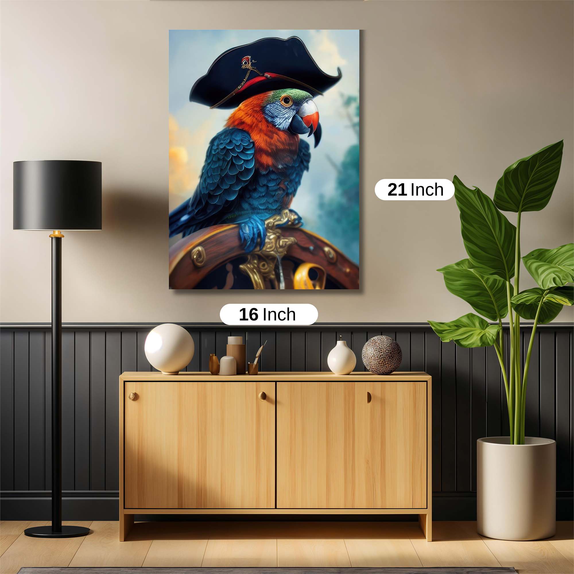 Captain Whimsical Safe Wall Magnetic / M