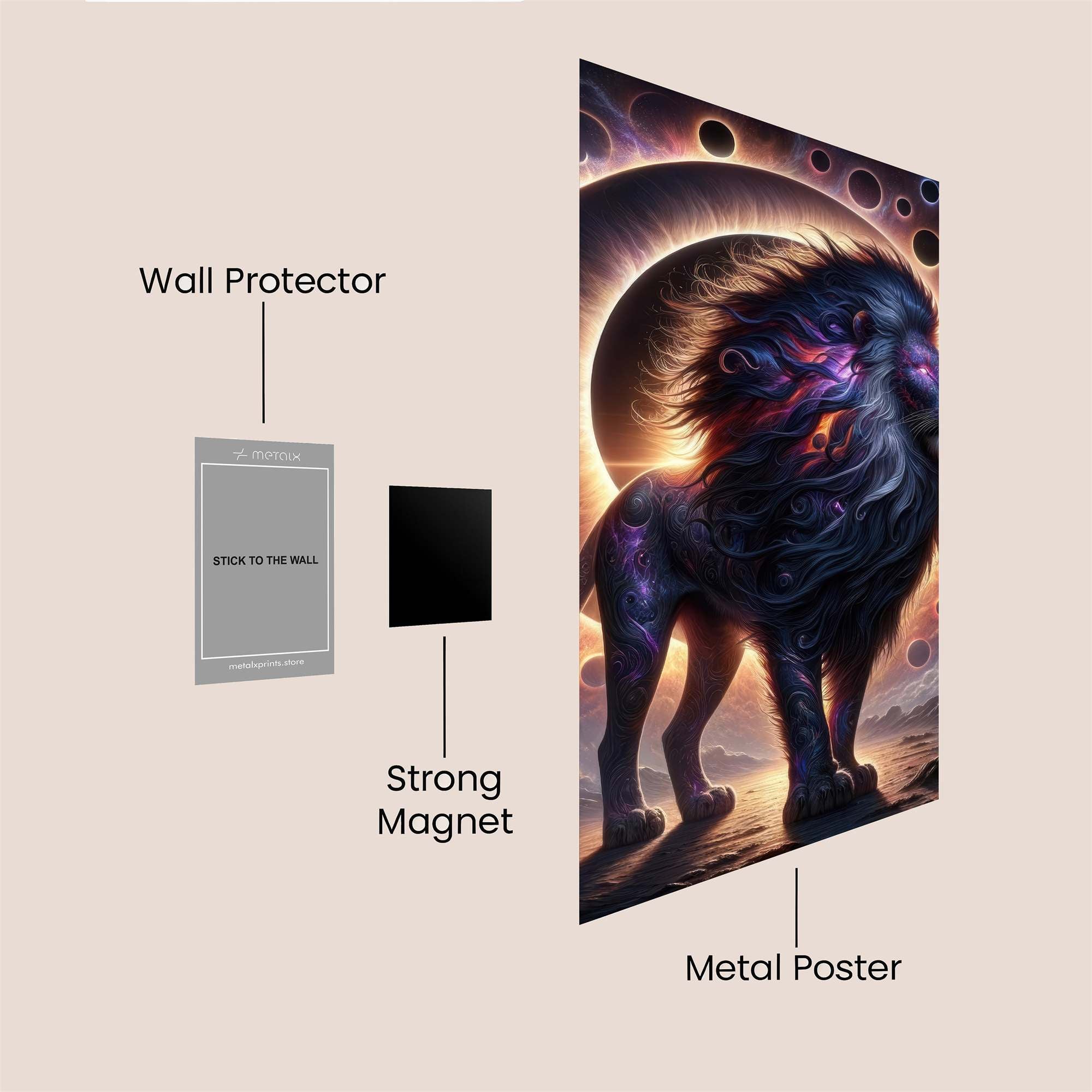 Cosmic Majesty Safe Wall Magnetic / M