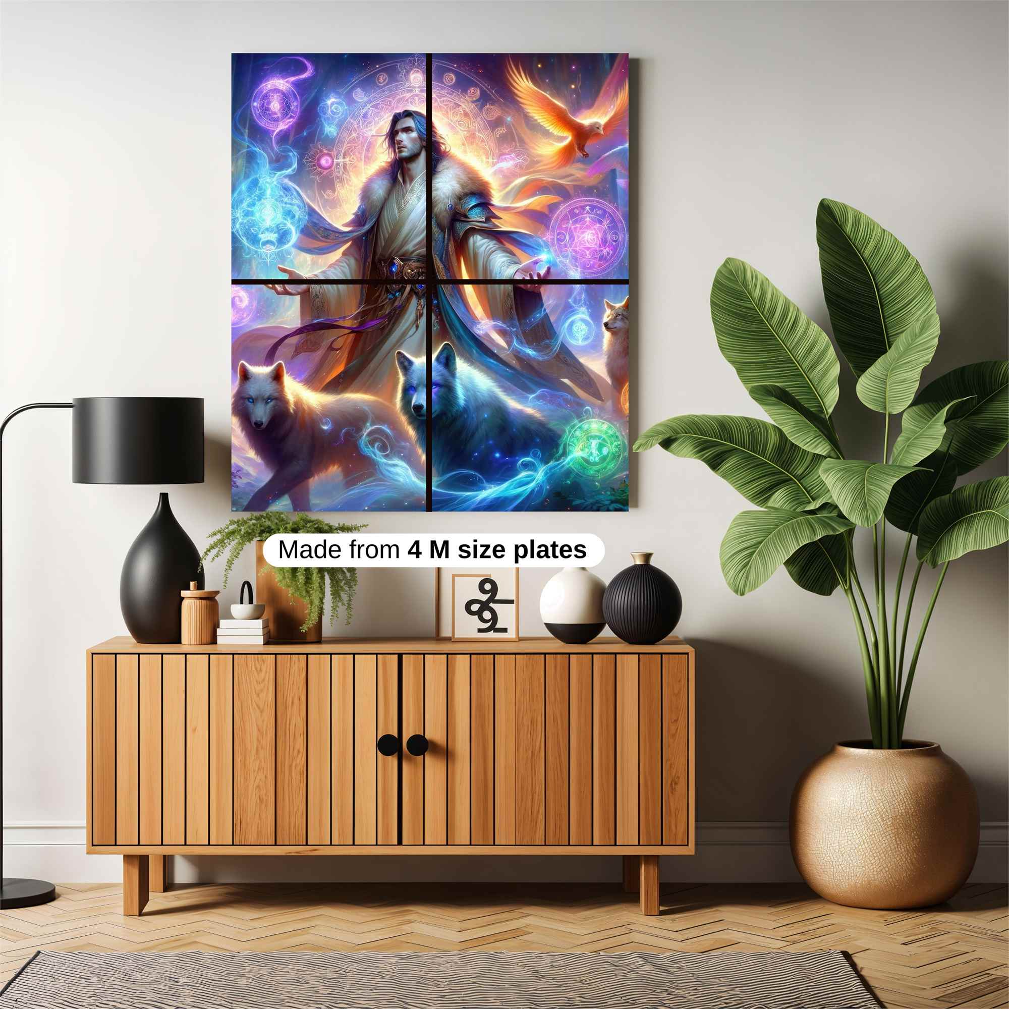 Mystic Guardian Safe Wall Magnetic / M