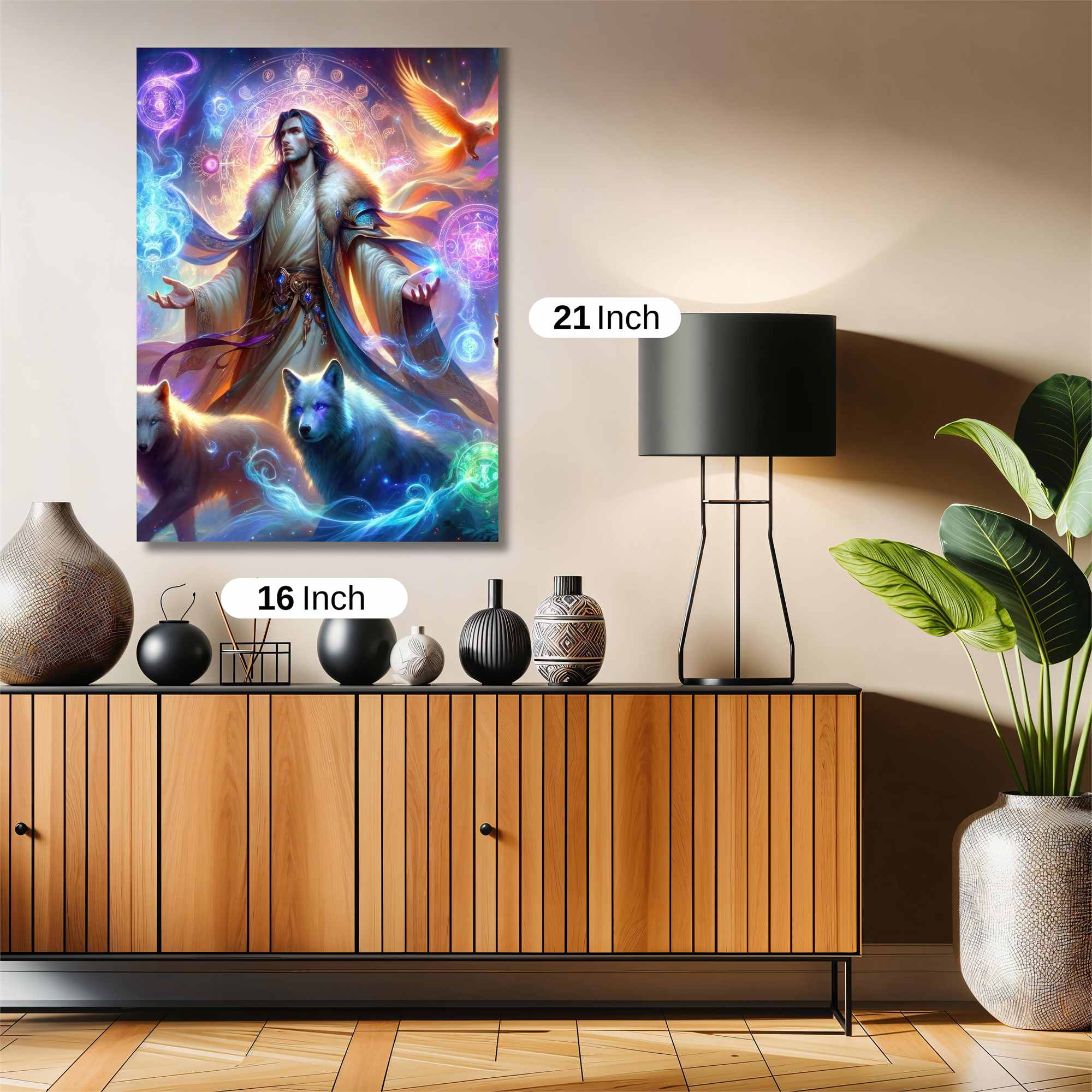 Mystic Guardian Safe Wall Magnetic / M