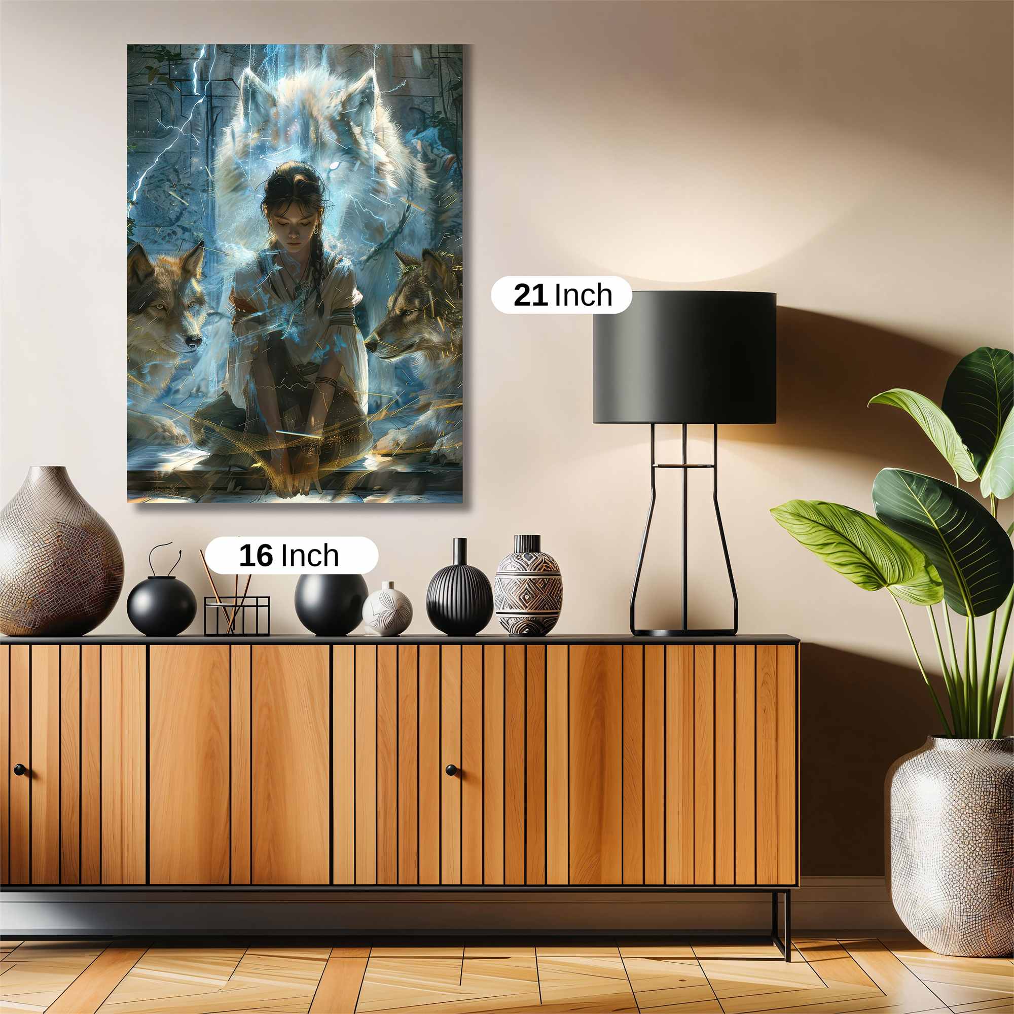 Wolf Whisperer Safe Wall Magnetic / M