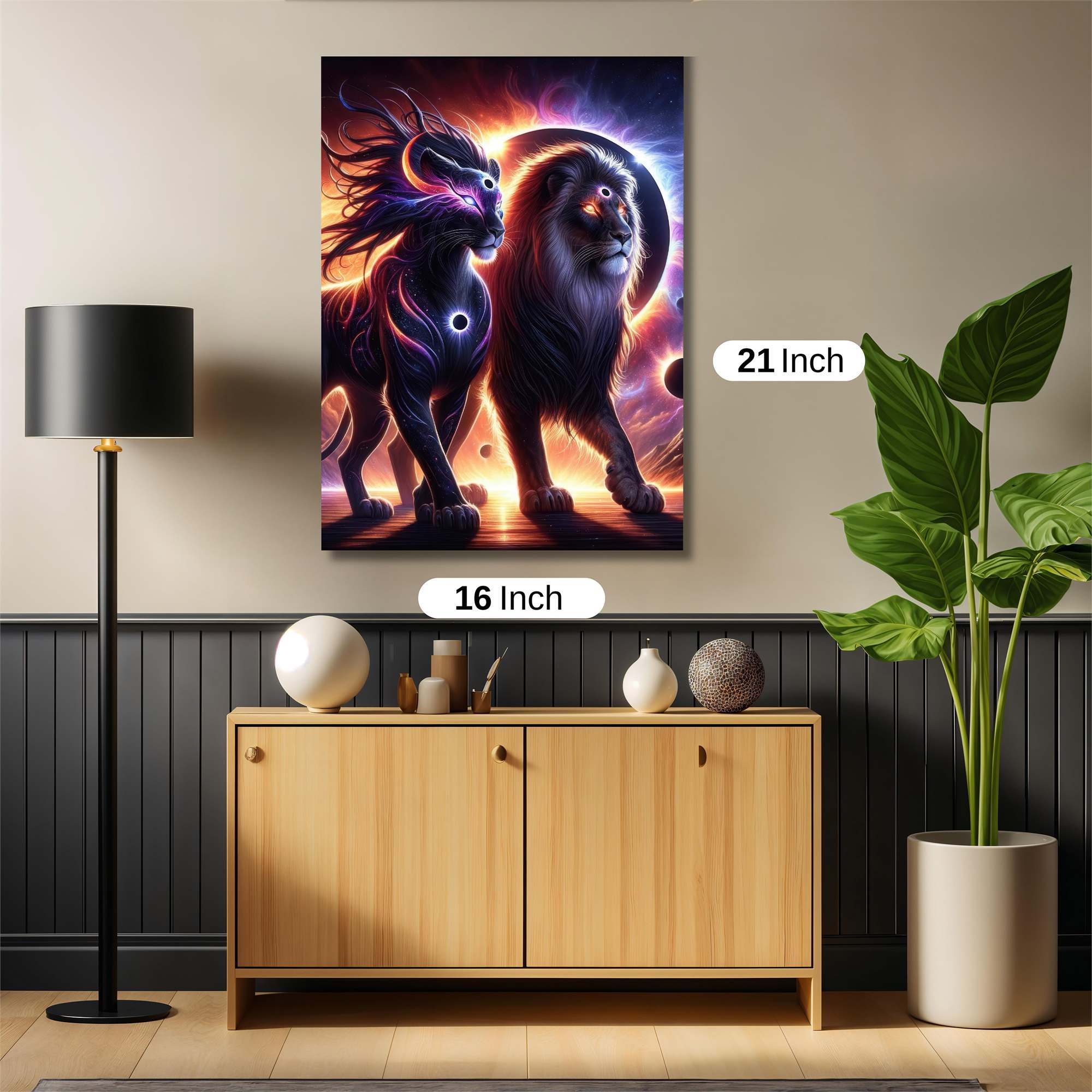 Lions Eclipse Safe Wall Magnetic / M