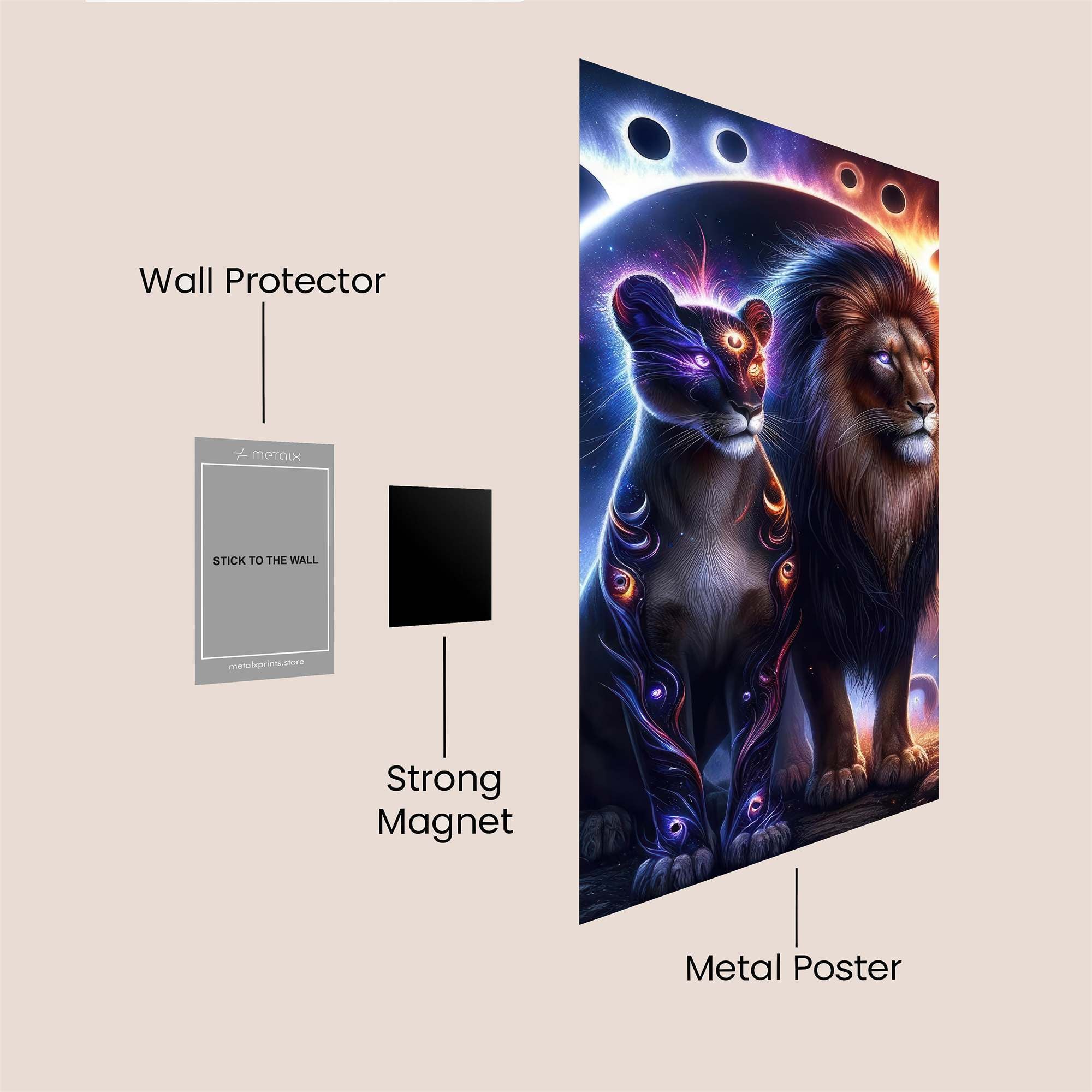 Lunar Majesty Safe Wall Magnetic / M