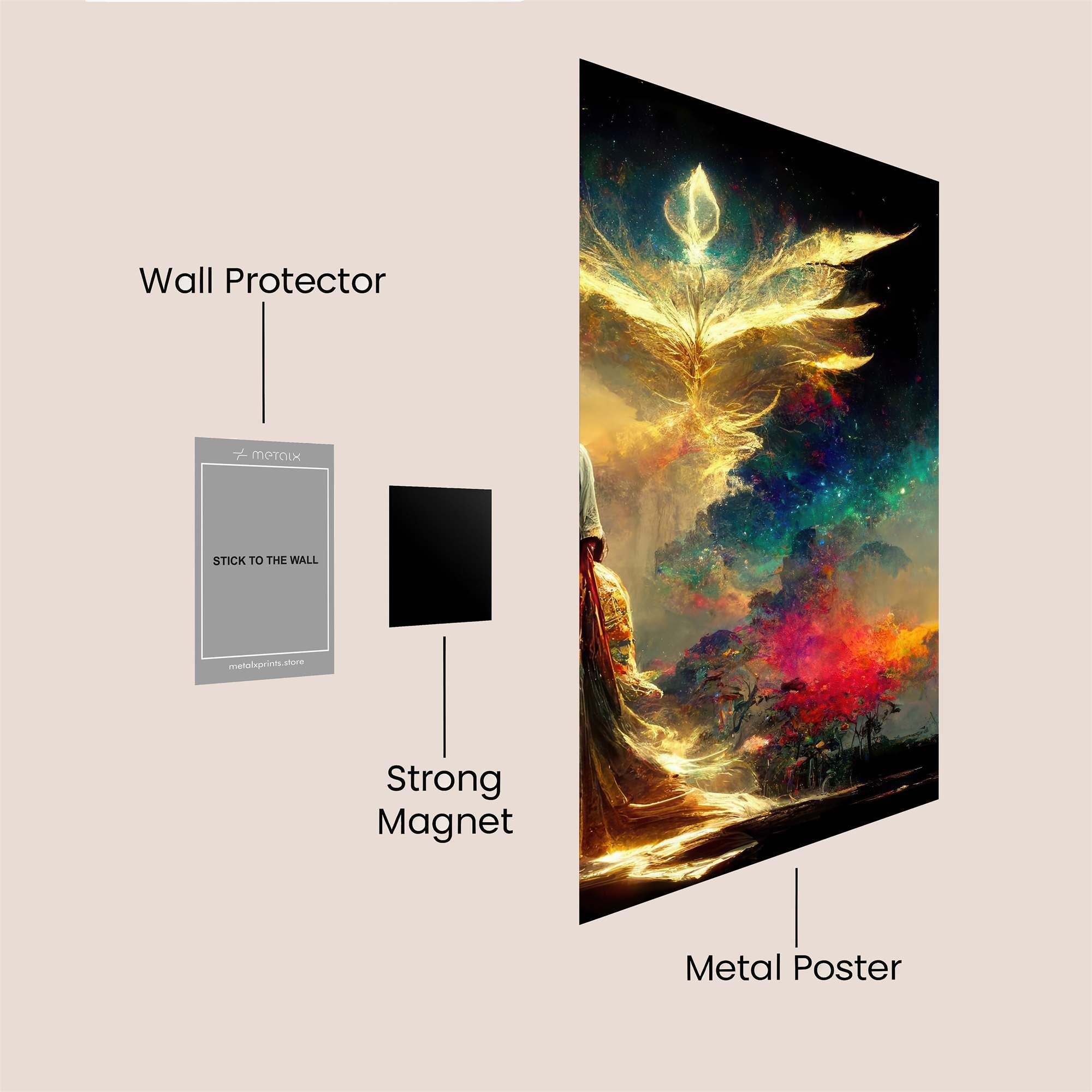 Phoenix Ascension Safe Wall Magnetic / M