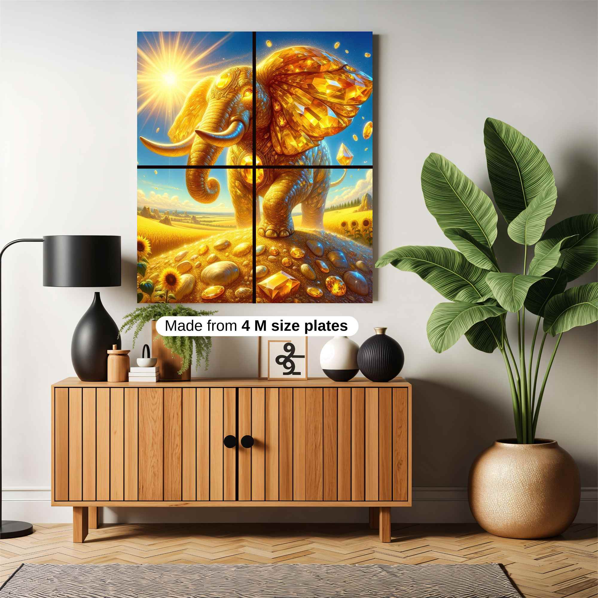 Golden Majesty Safe Wall Magnetic / M