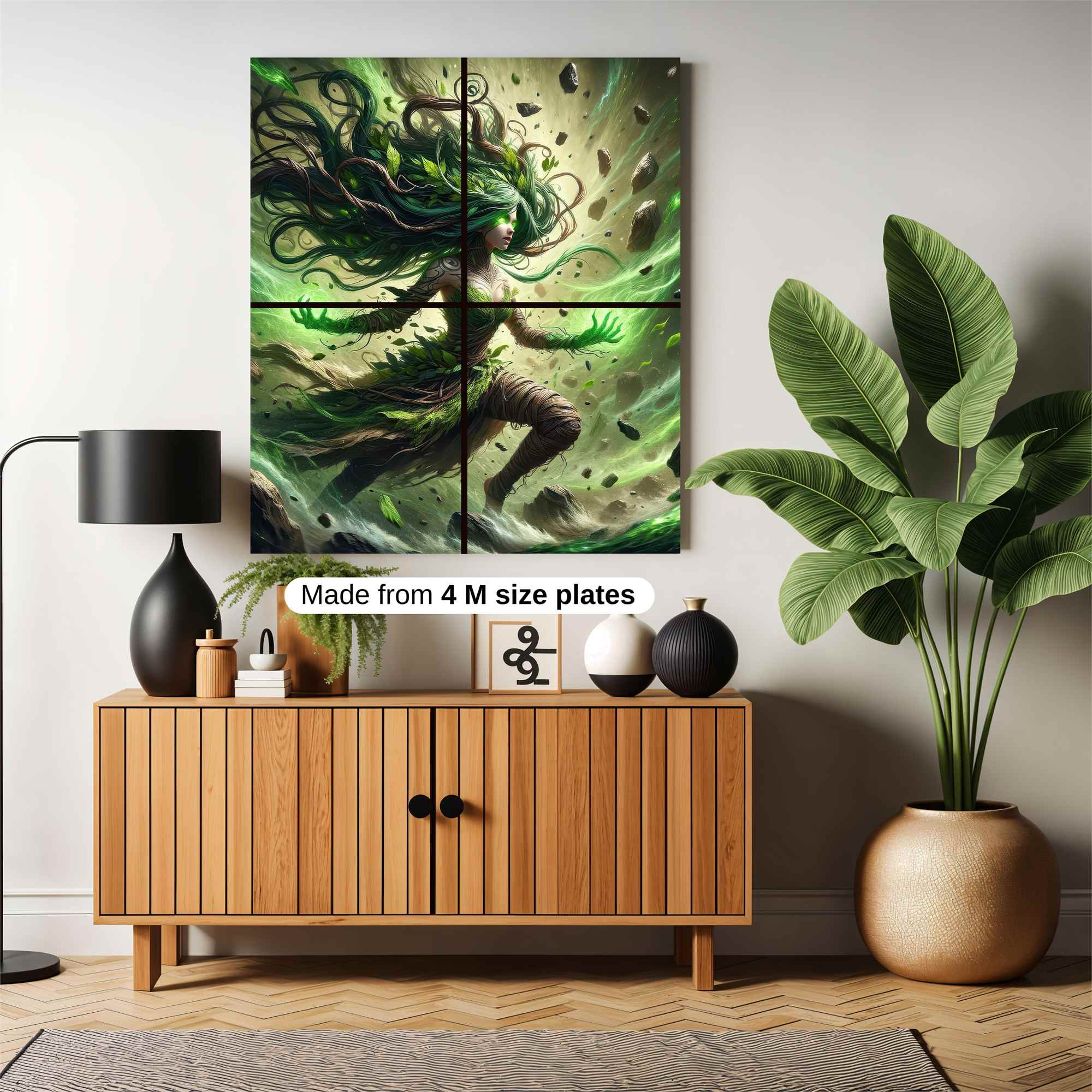 Nature's Fury Safe Wall Magnetic / M