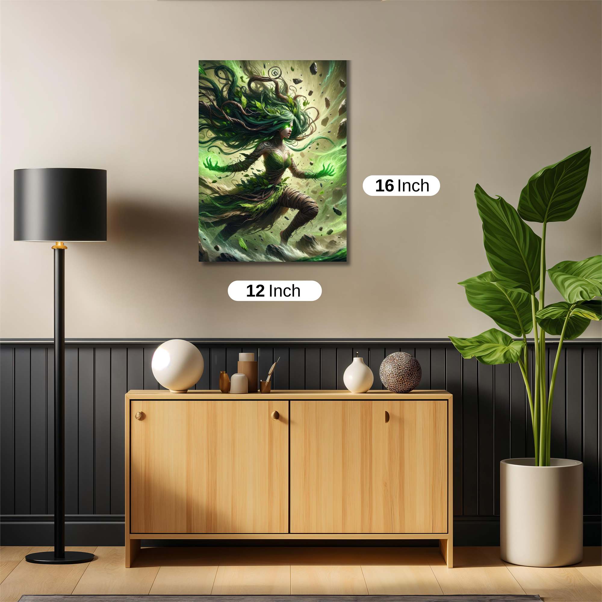 Nature's Fury Safe Wall Magnetic / M