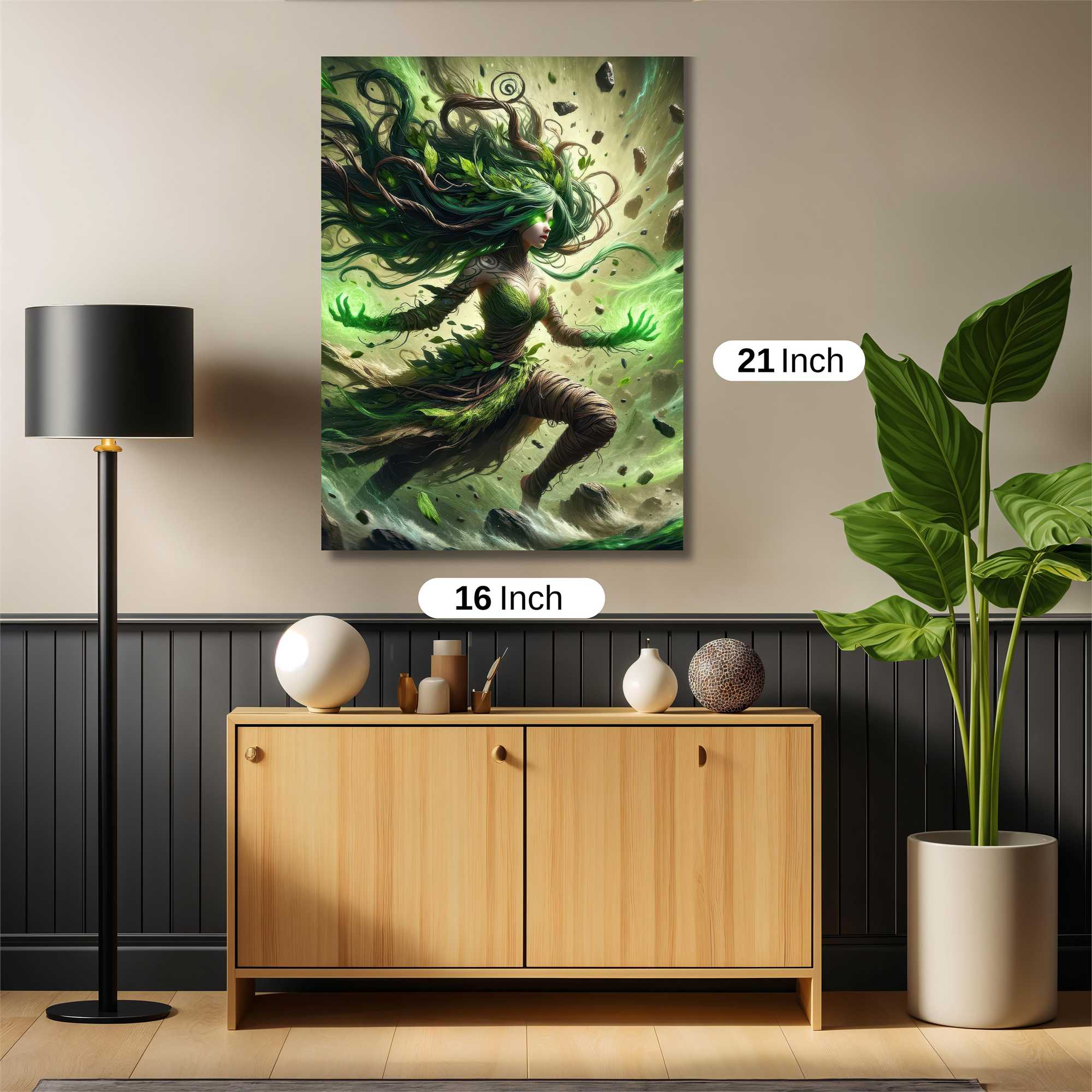 Nature's Fury Safe Wall Magnetic / M