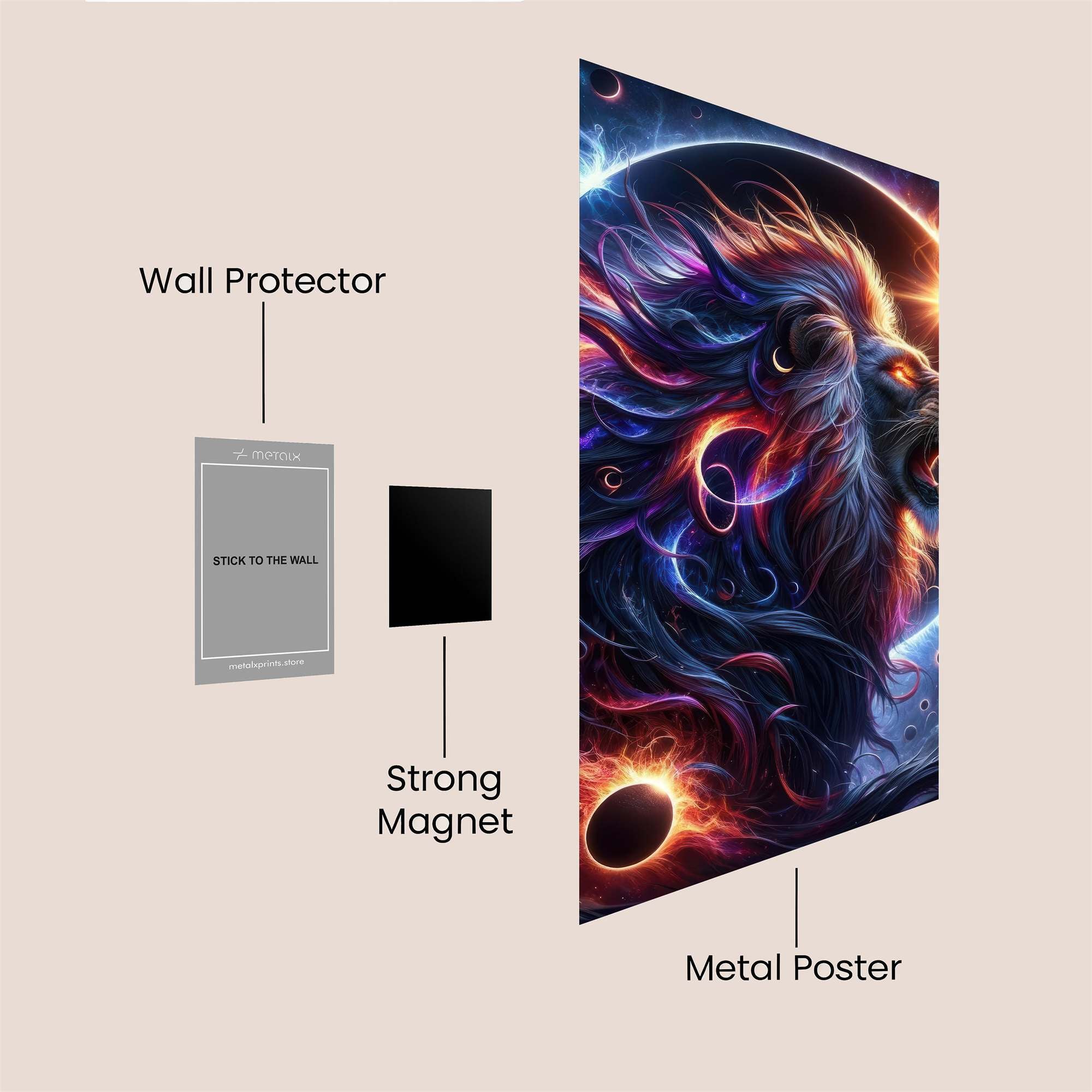 Solar Majesty Safe Wall Magnetic / M