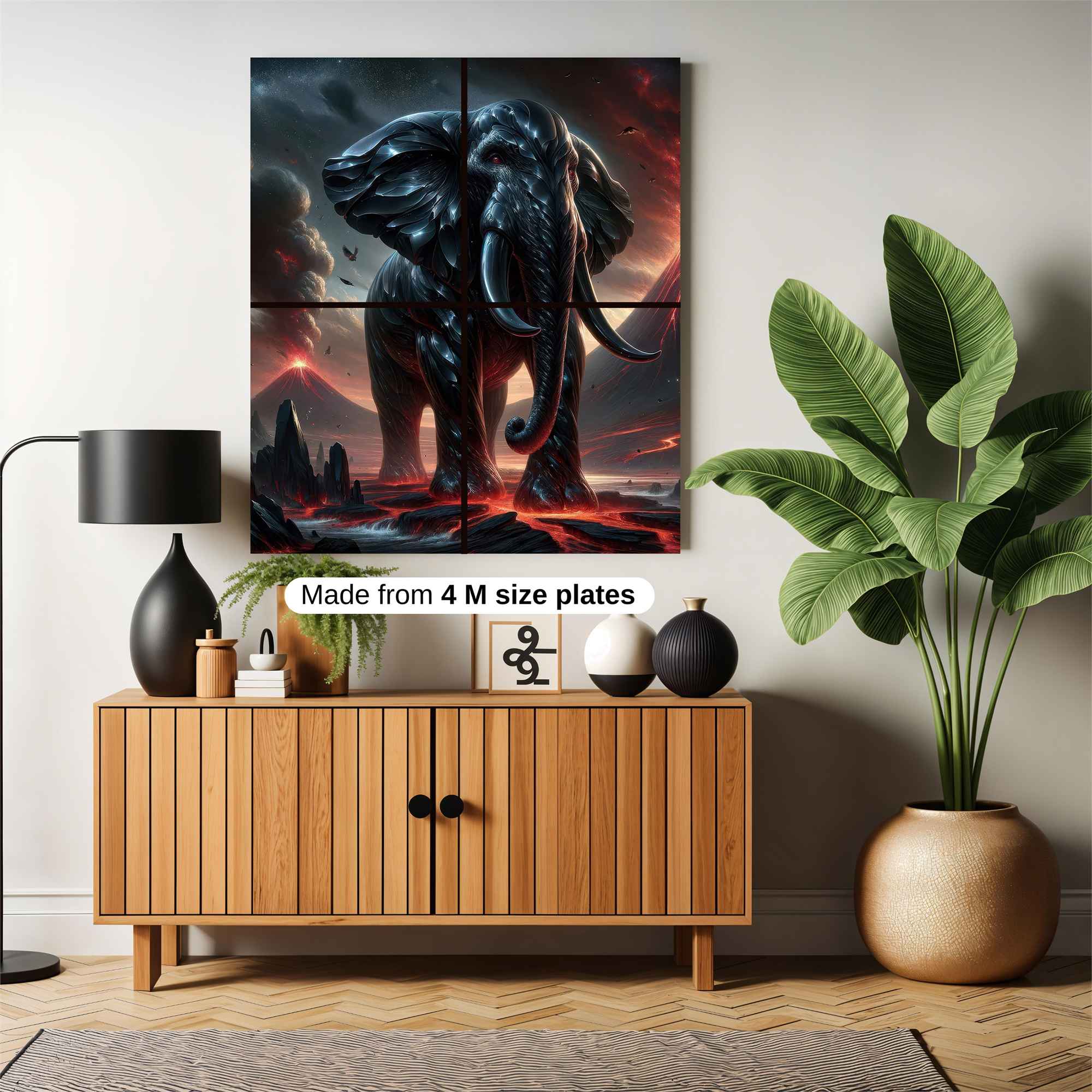 Volcanic Majesty Safe Wall Magnetic / M