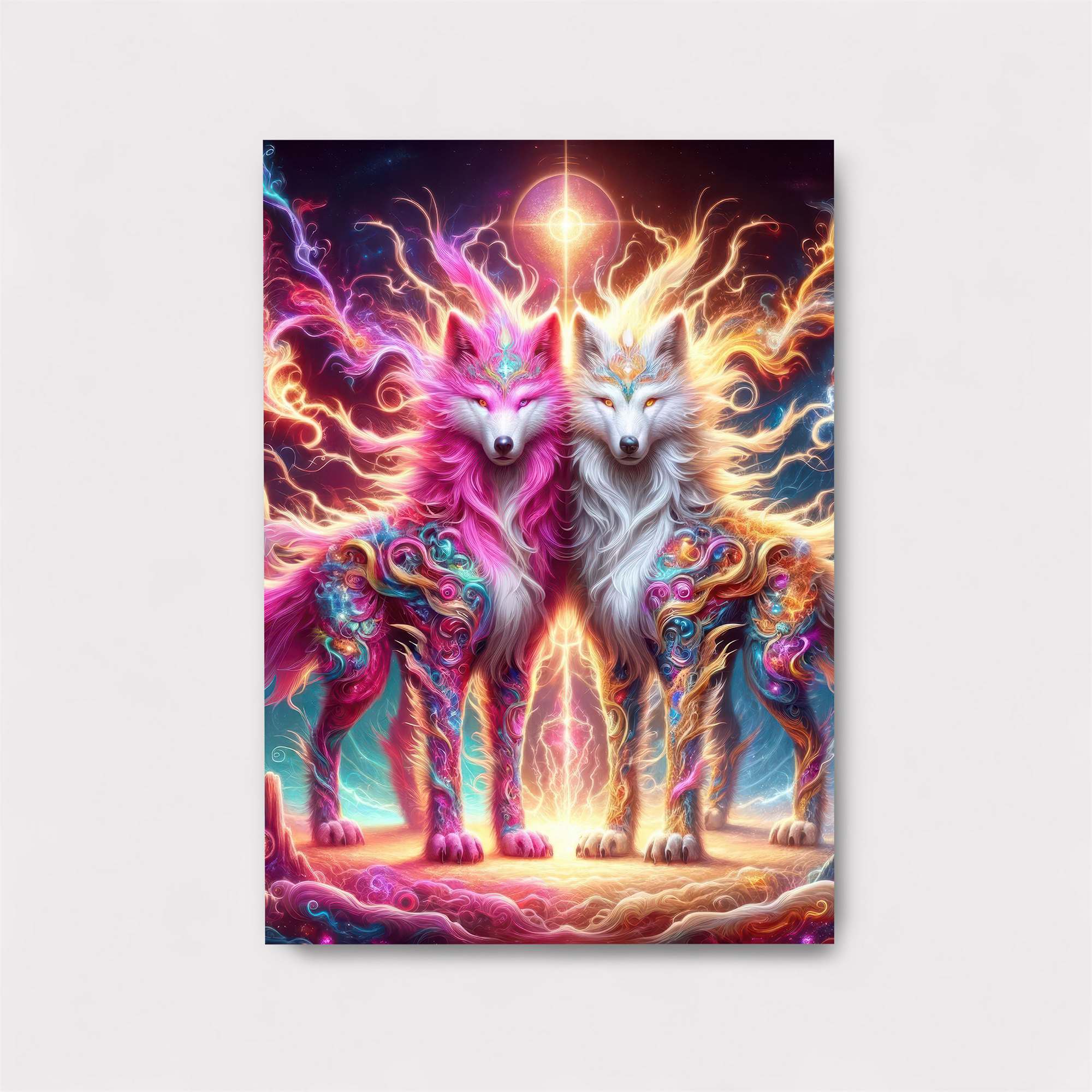 Wolves Enchanting Safe Wall Magnetic / M