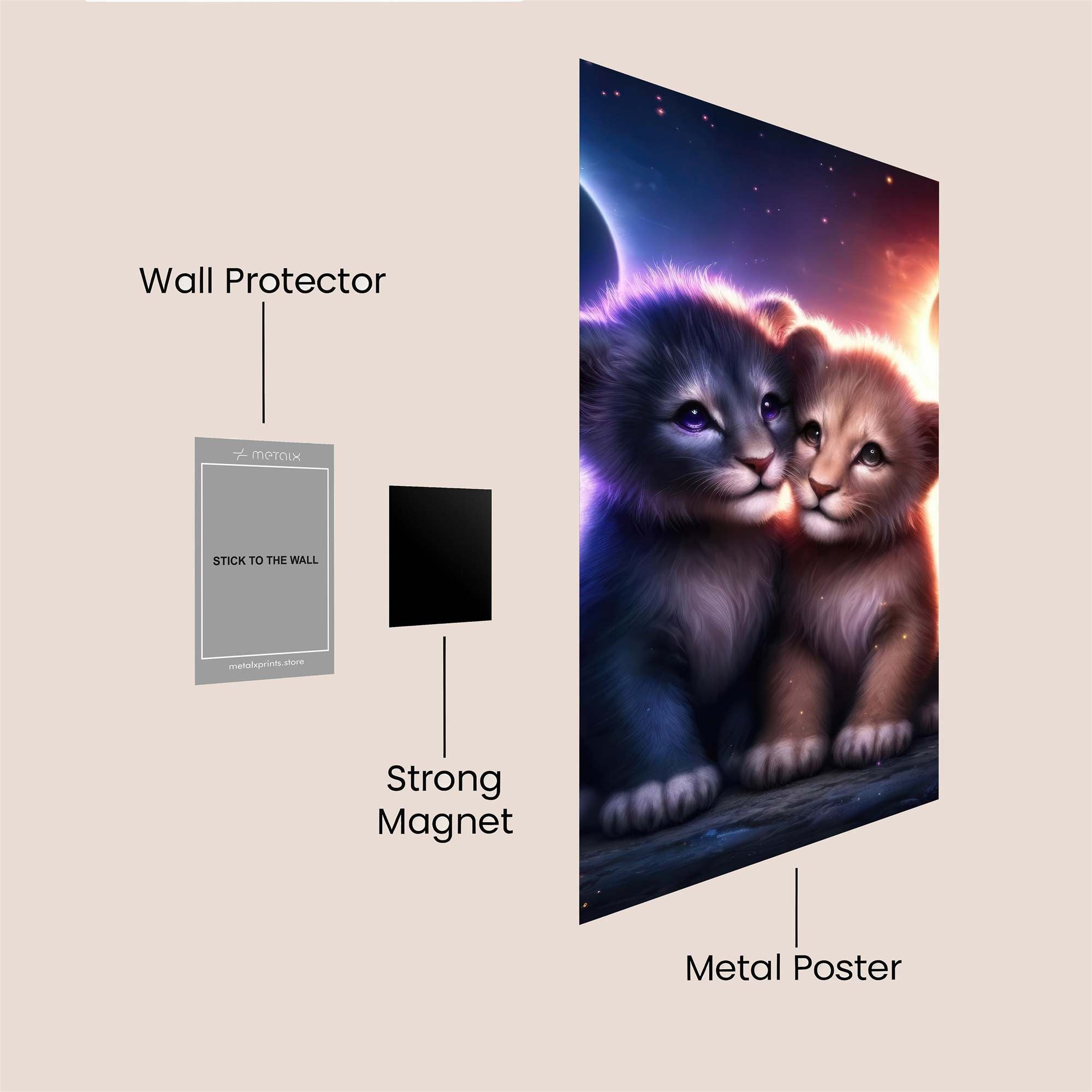 Eclipse Serenity Safe Wall Magnetic / M