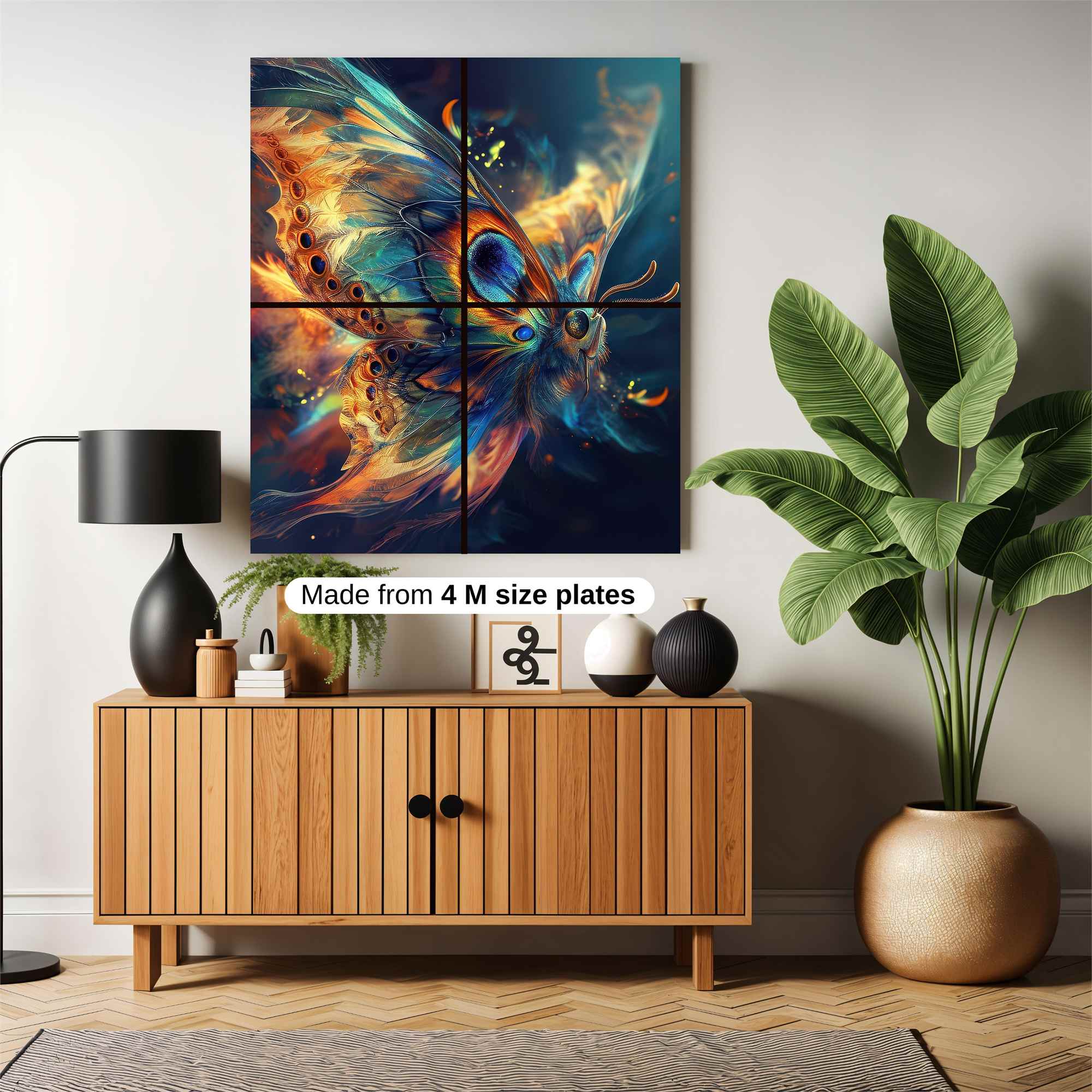 Butterfly Radiance Safe Wall Magnetic / M