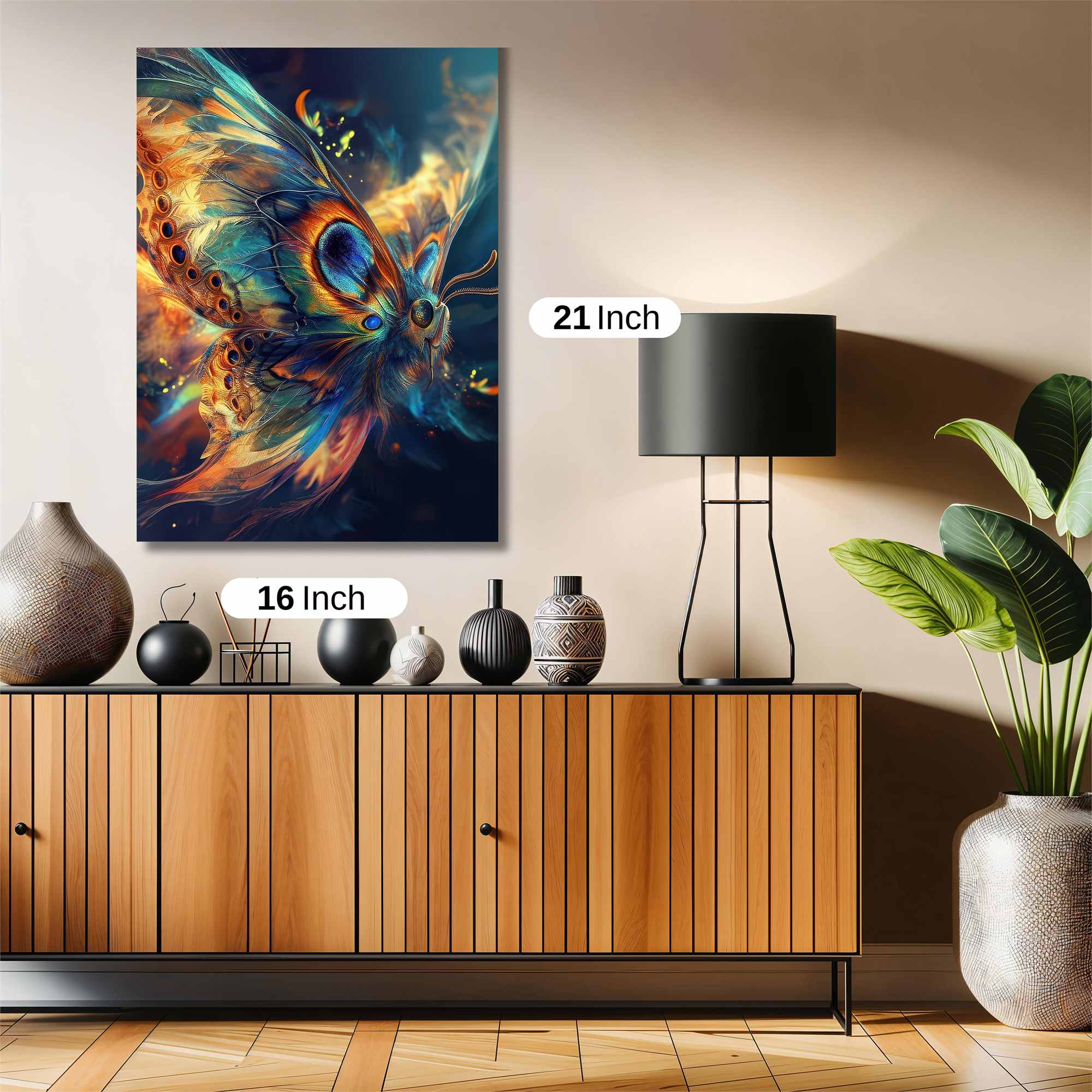 Butterfly Radiance Safe Wall Magnetic / M